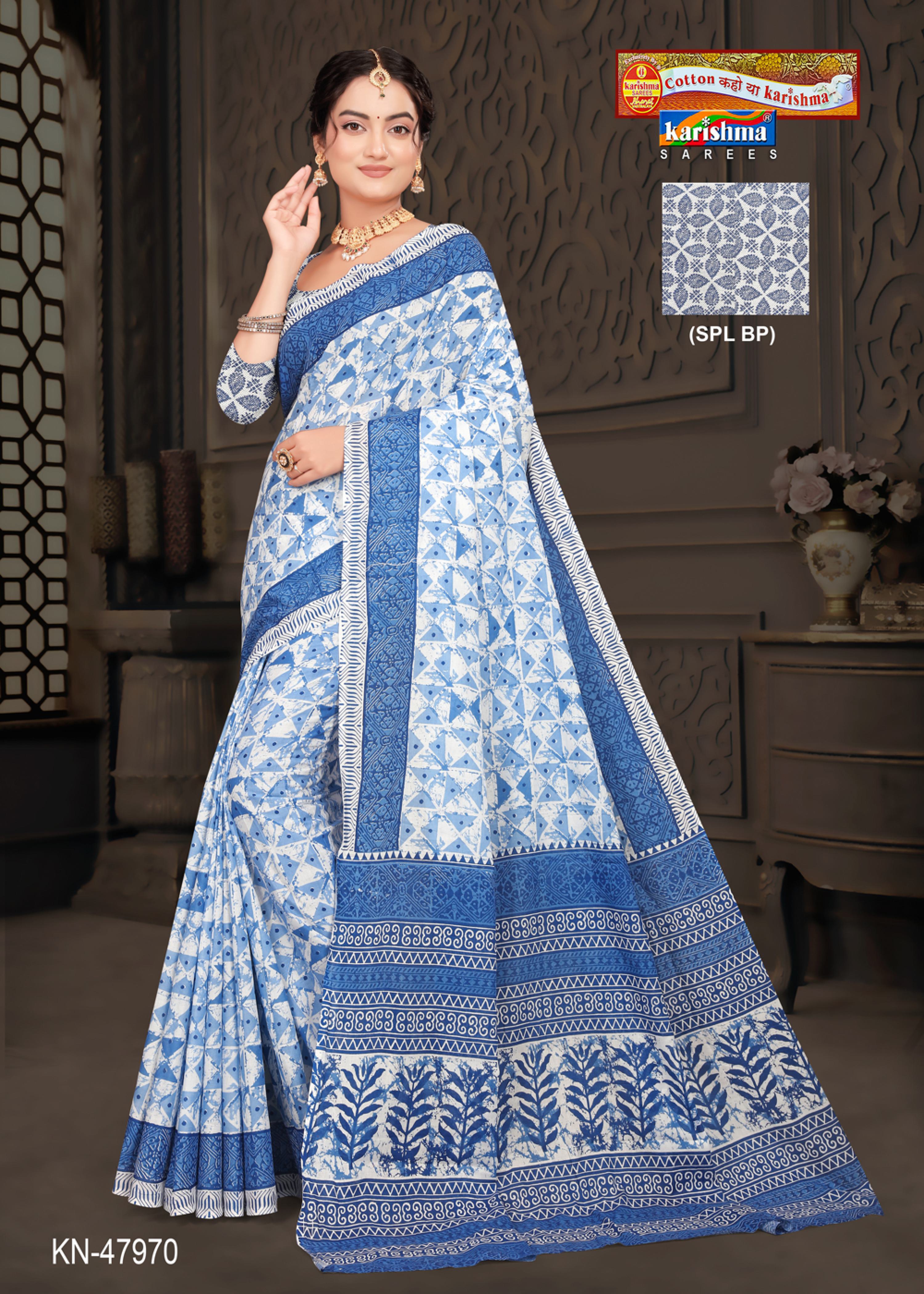Diamond Vine Panel Malai Saree