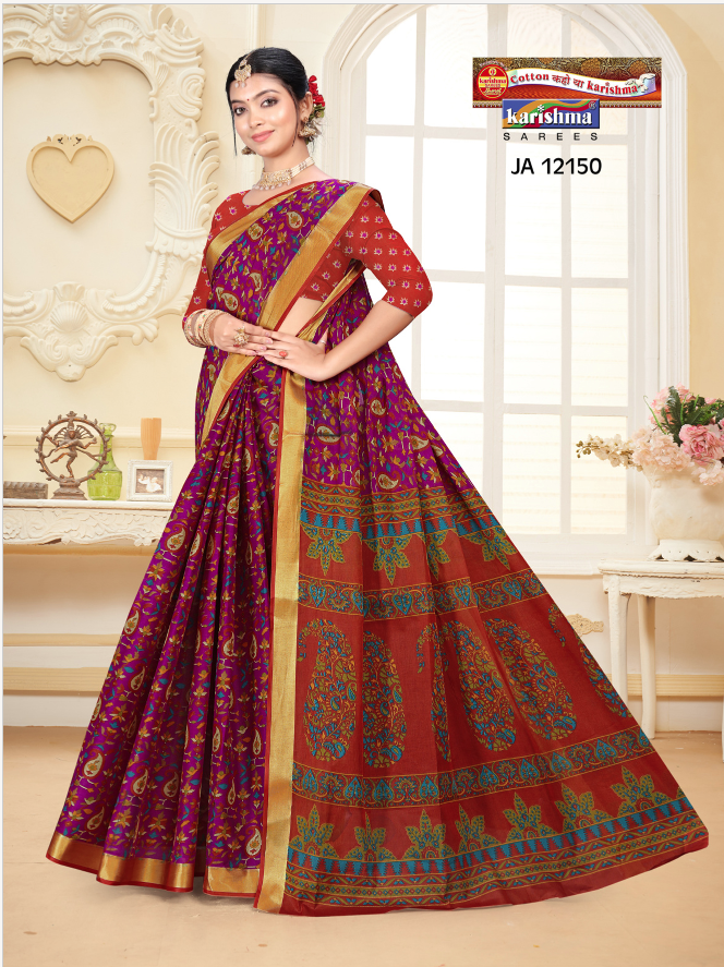 Rajeshwari Palli Mulmul Saree
