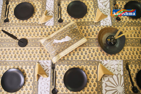 Elevate Your Dining Experience with Shop Karishma's Luxurious Cotton Table Linen Collection