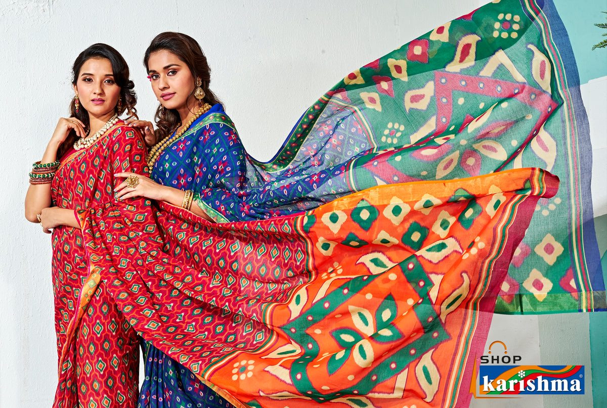 Traditional Favorites : Karishma Sarees - "Cotton kaho ya Karishma"