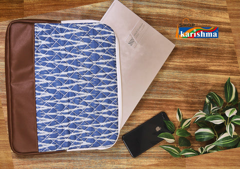 Shop Karishma's collection of hand crafted, sustainable pure cotton quilted handbags, sling bags, and laptop bags make for great gifts for your loved ones.