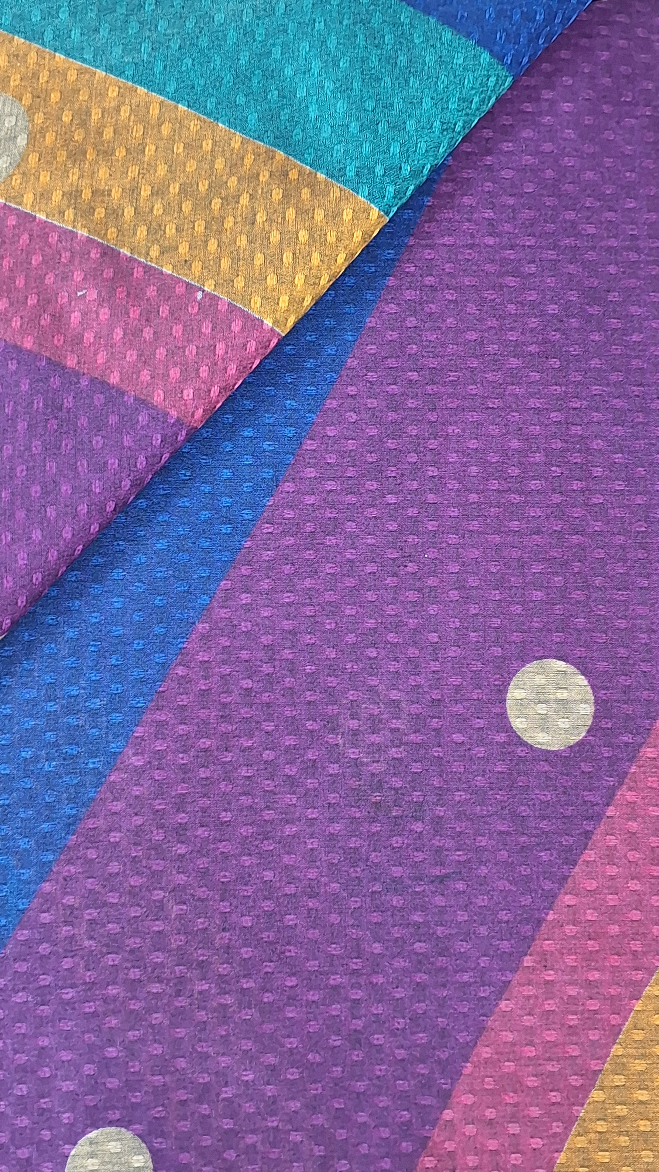 Purple Pure Muslin Bhagalpuri Handloom Pattern Printed Cotton Saree with Border