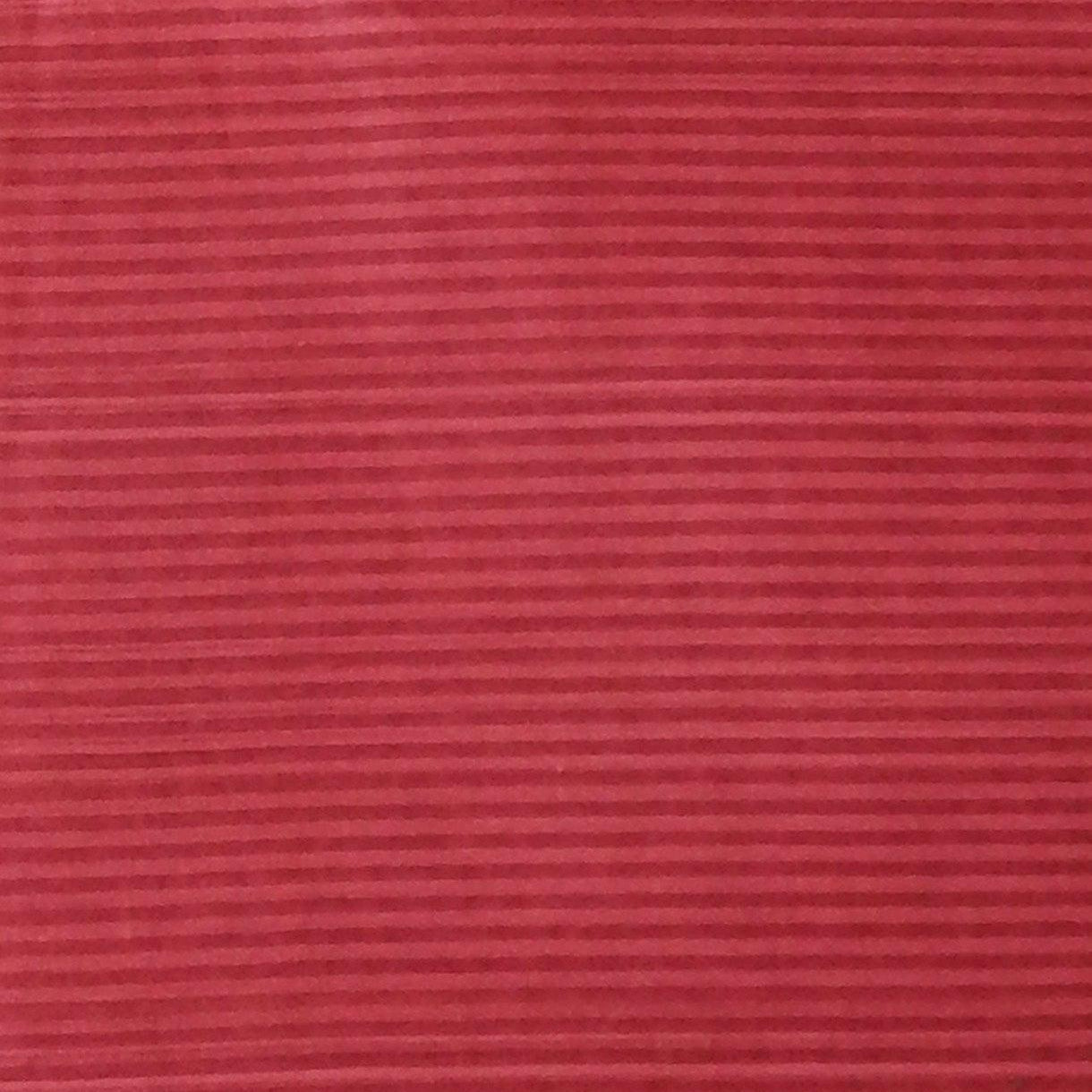 Red Traditional Ethnic Designs Printed Pure Mulmul Cotton Zari Border Saree - Shop Karishma