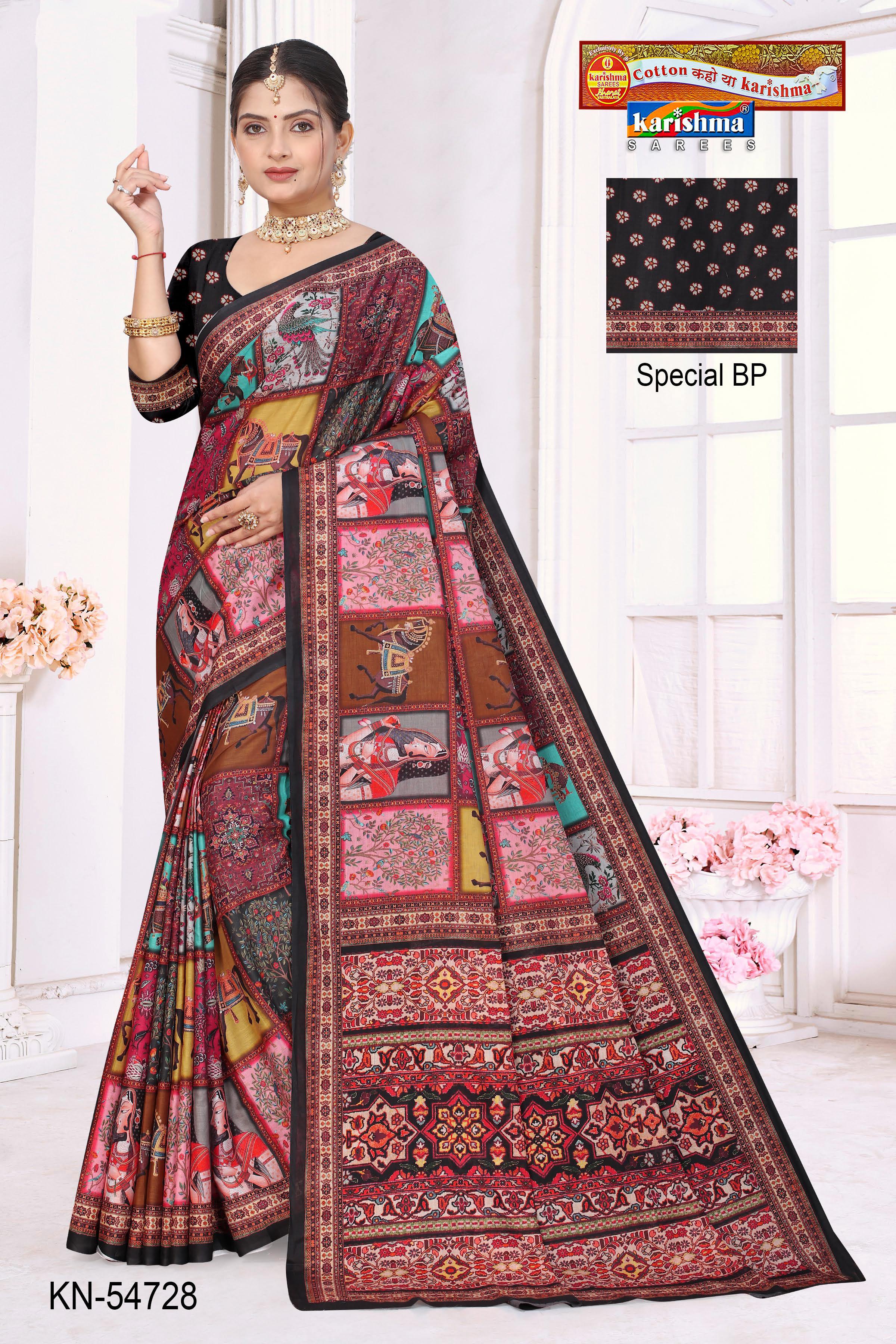 Pink Pure Cotton (Soft) Malai Saree With Figure Print And Intricate Pallu