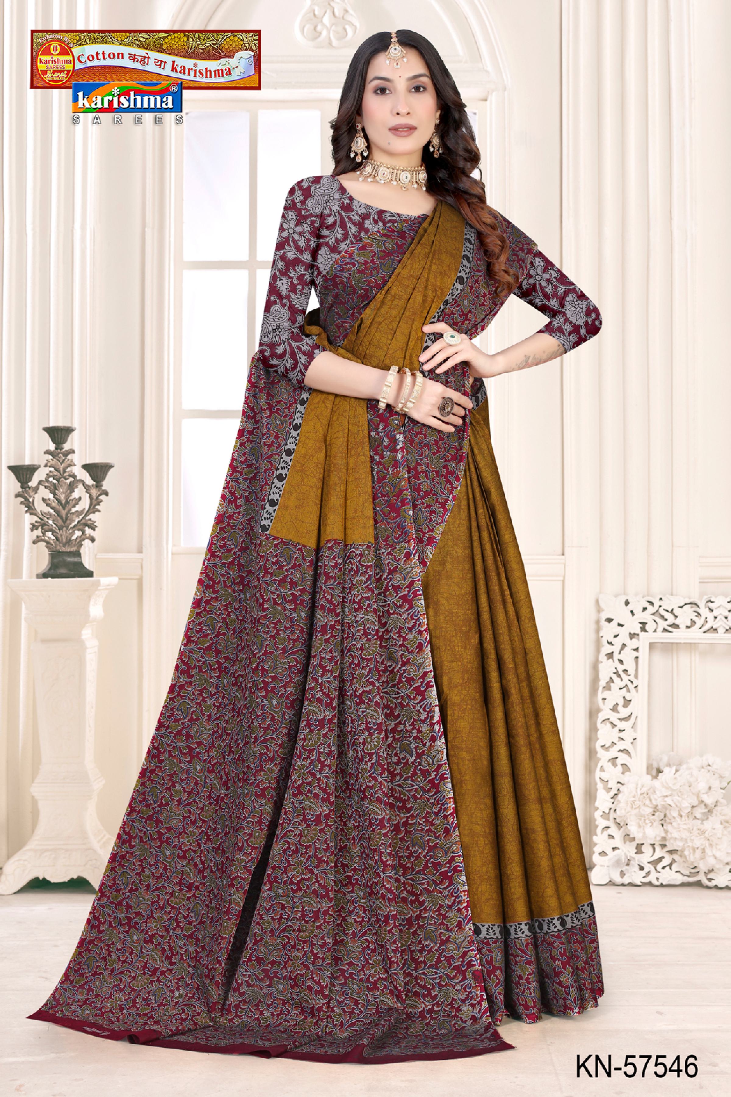 Mustarrd Pure Cotton (Soft) Muslin Saree With Beautiful Big Border