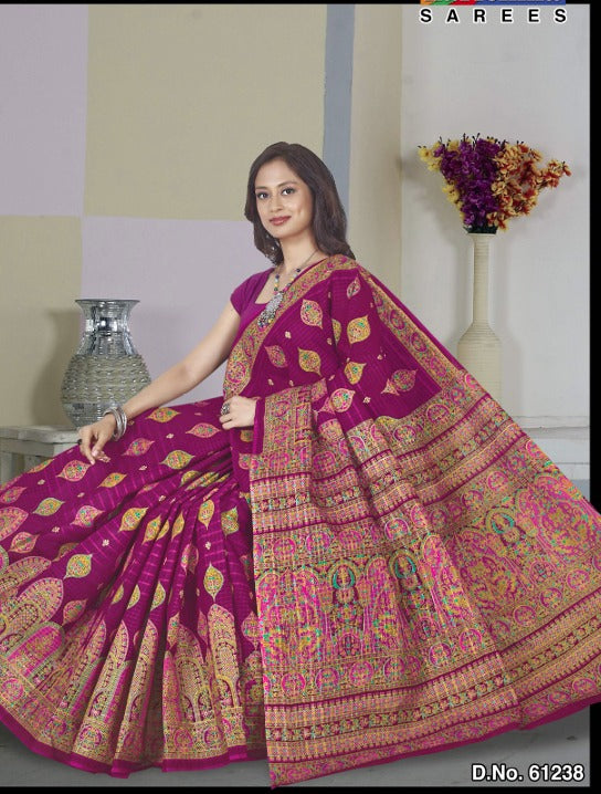 Boutique Banarasi Mulmul Saree