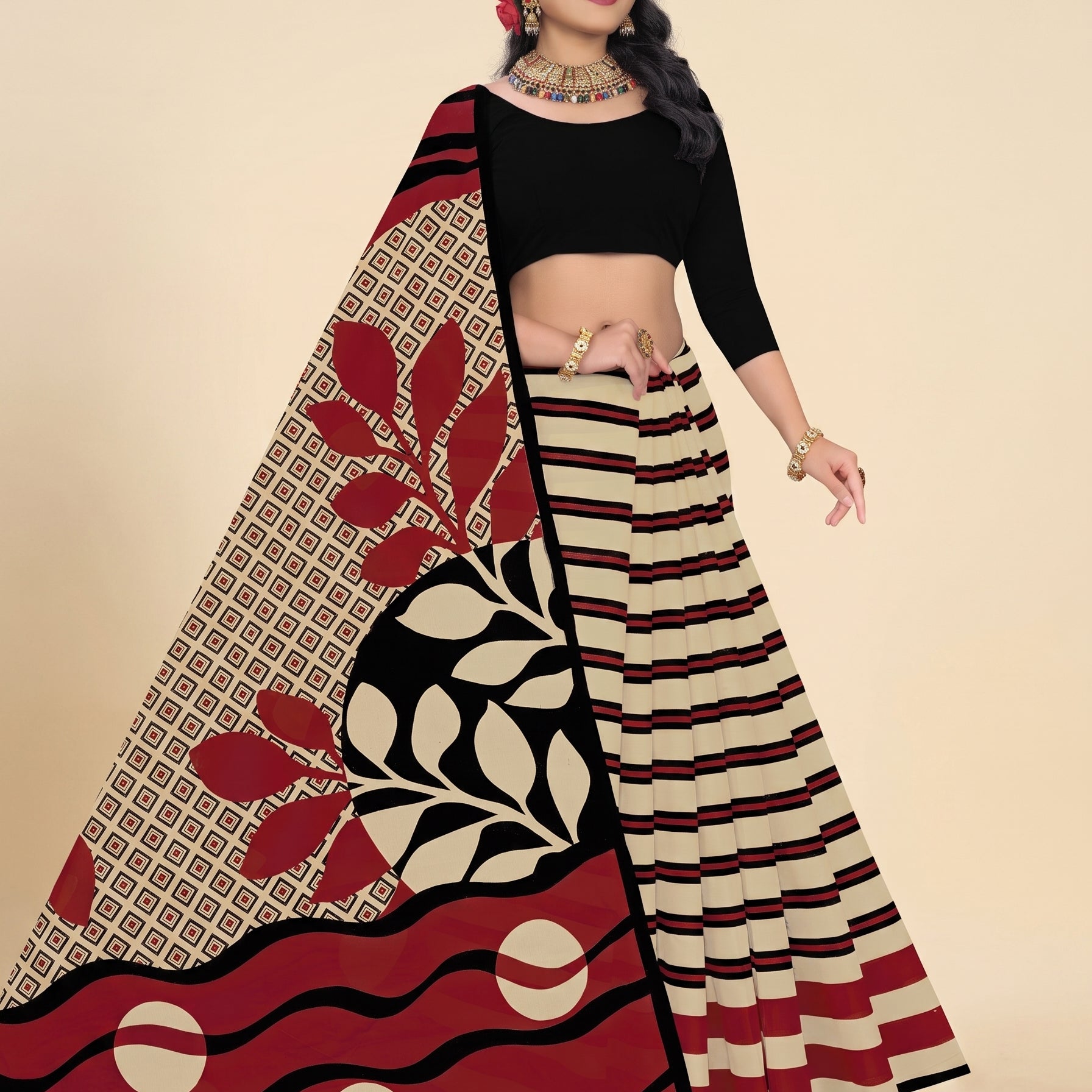Side drape [sku:BV-23732]