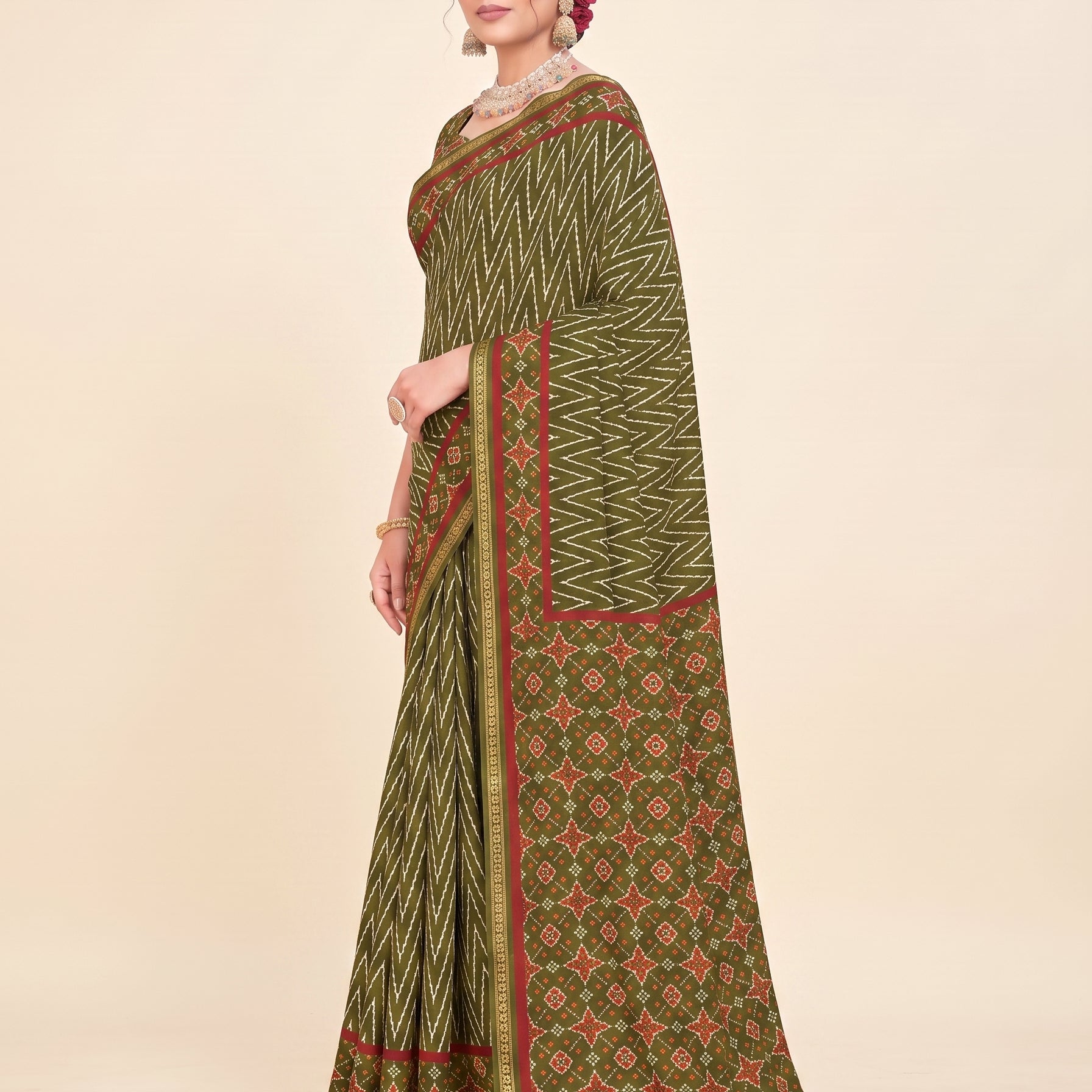 Side drape [sku:KARISHMA-46]