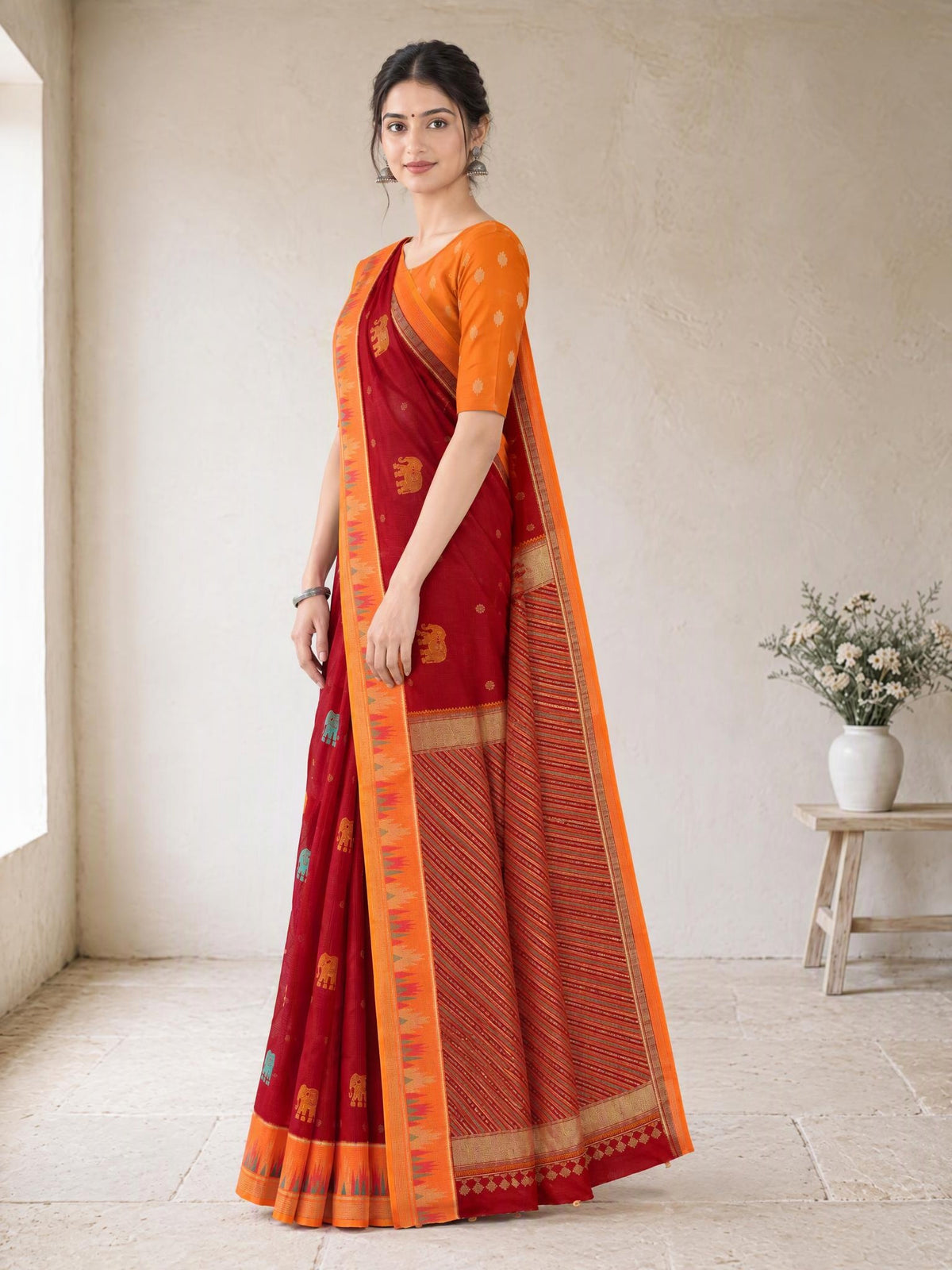Side drape [sku:KN-50923]