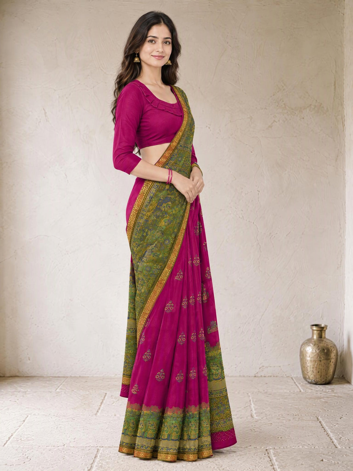 Side drape [sku:BV-24045]