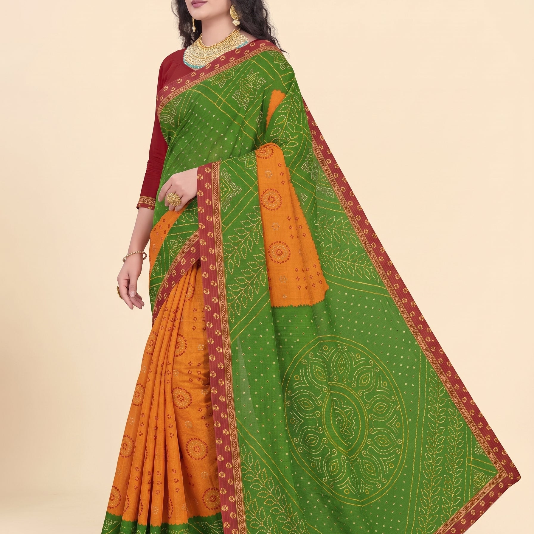 Side drape [sku:KN-15662]
