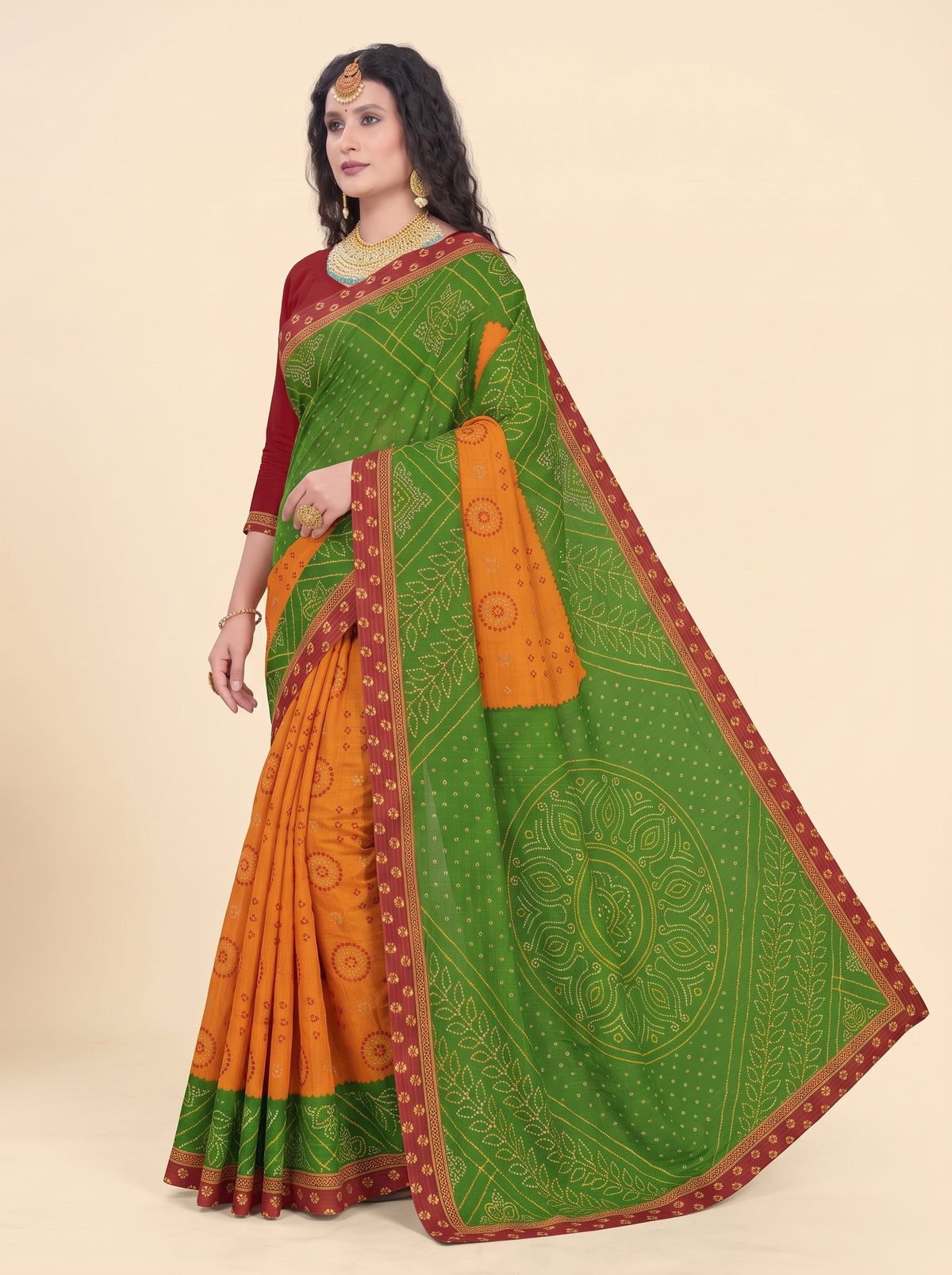 Side drape [sku:KN-15662]