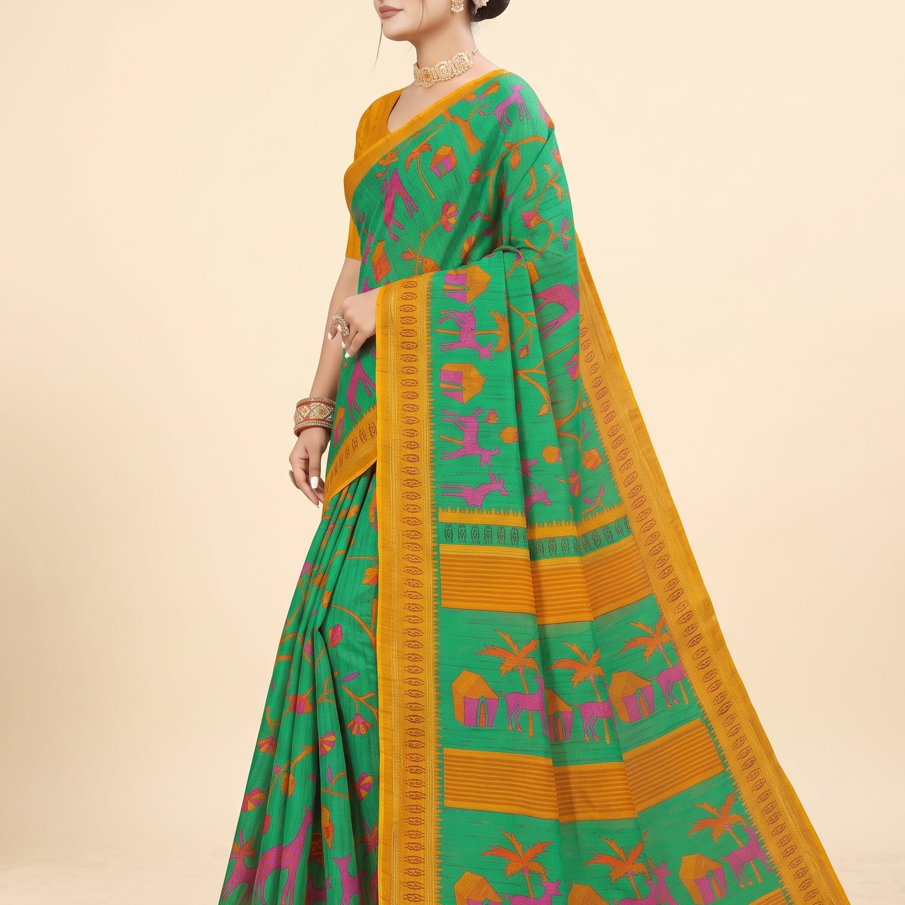 Side drape [sku:KN-46865]