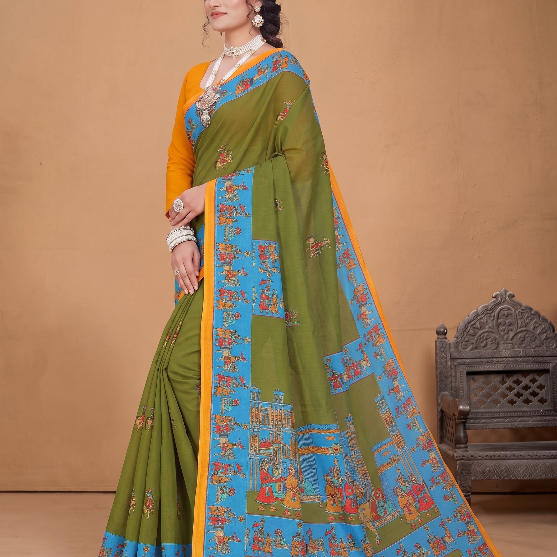 Side drape