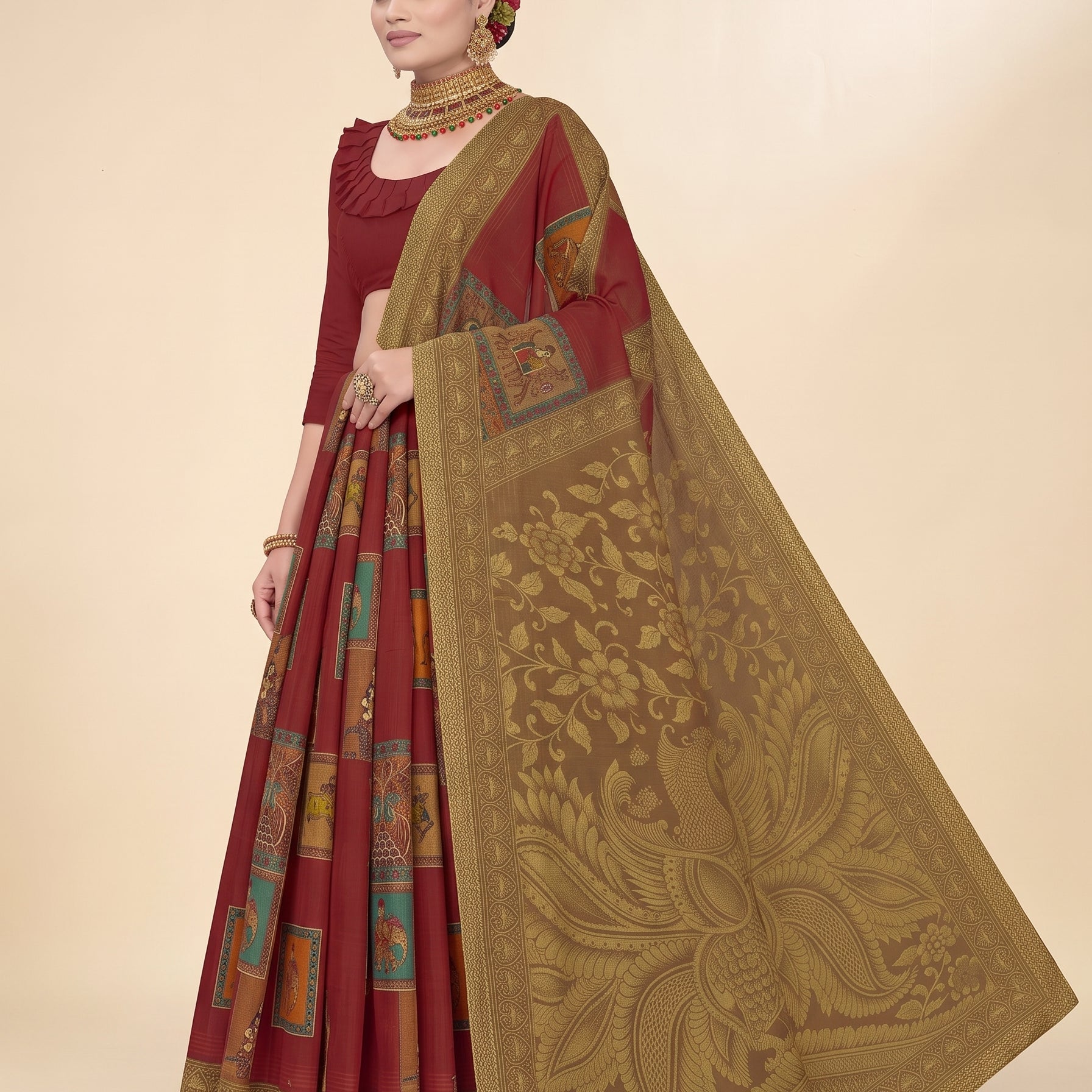Shared side drape [sku:BV-25355]