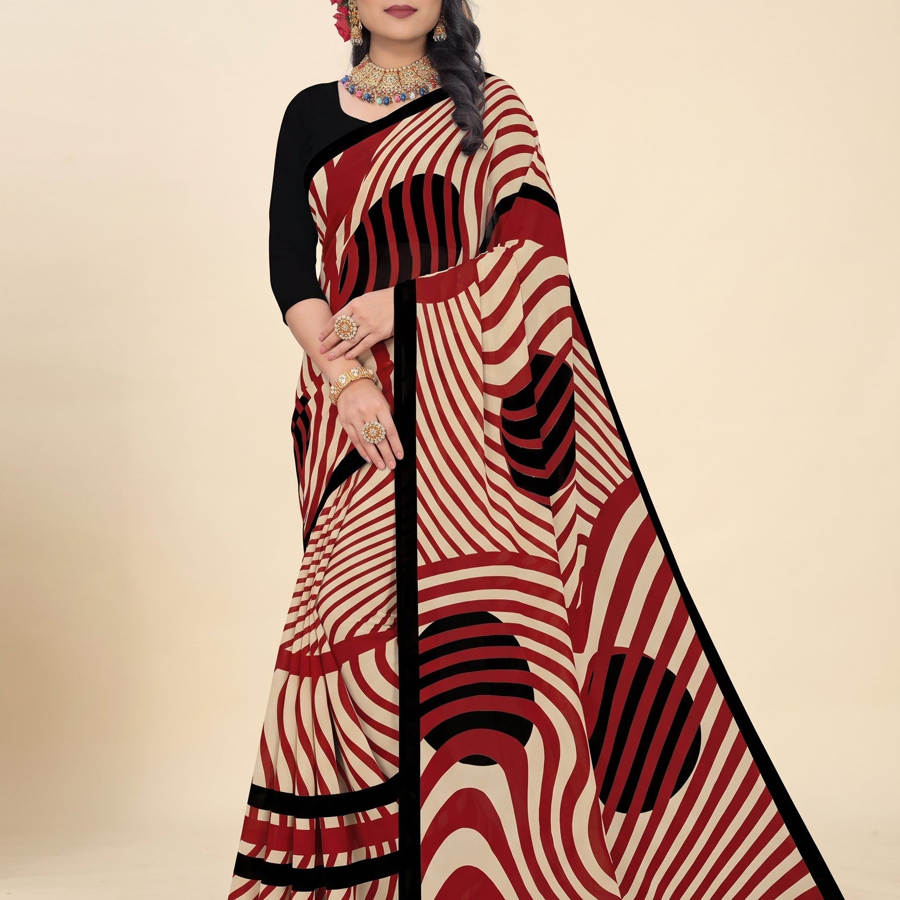 Side drape [sku:BV-23734]