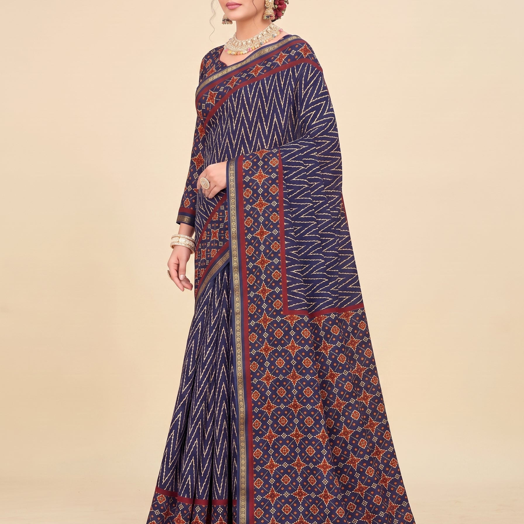 Side drape [sku:KARISHMA-45]