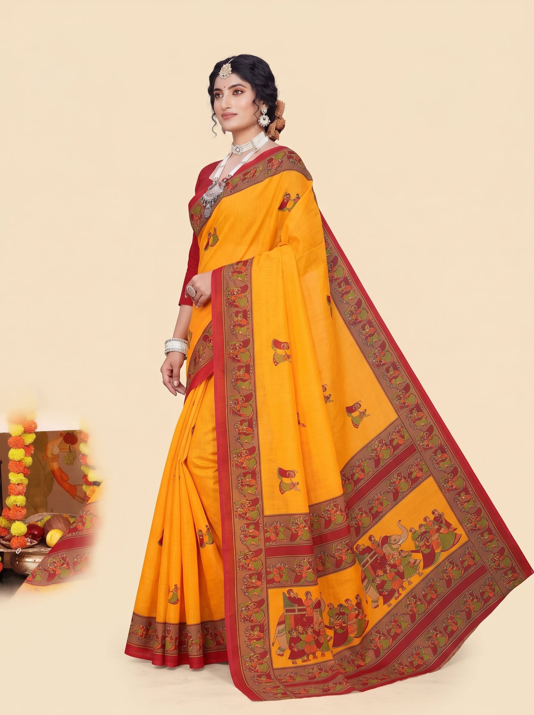 Side drape