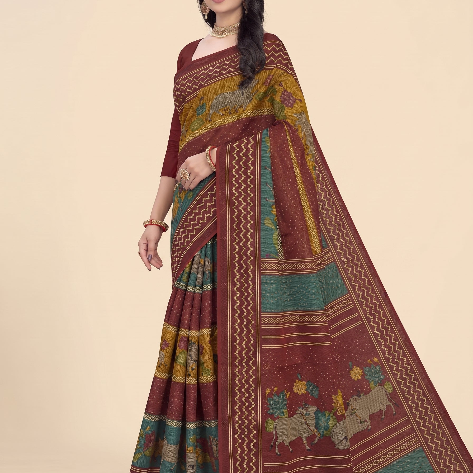Side drape [sku:BV-24748]