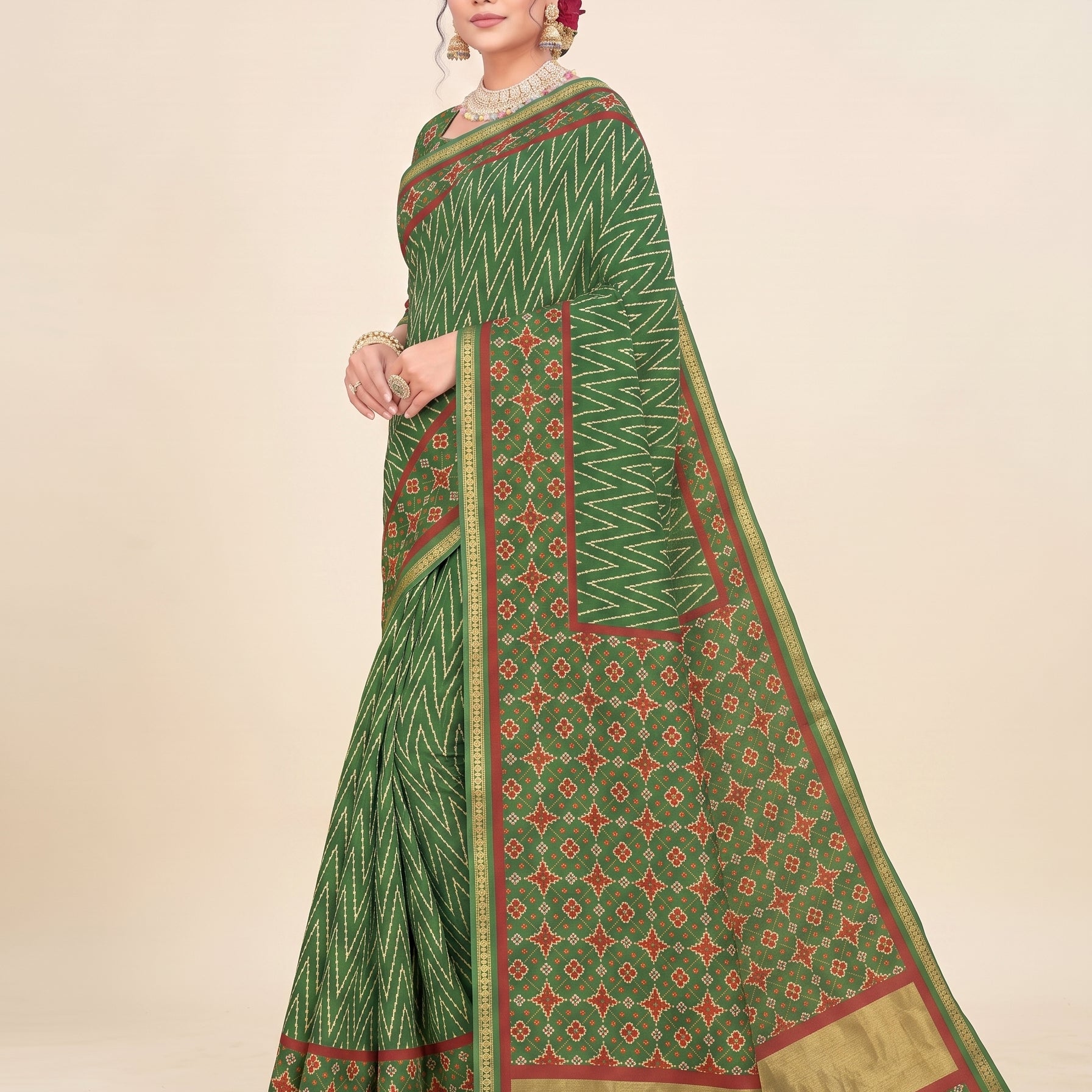 Side drape [sku:KARISHMA-48]