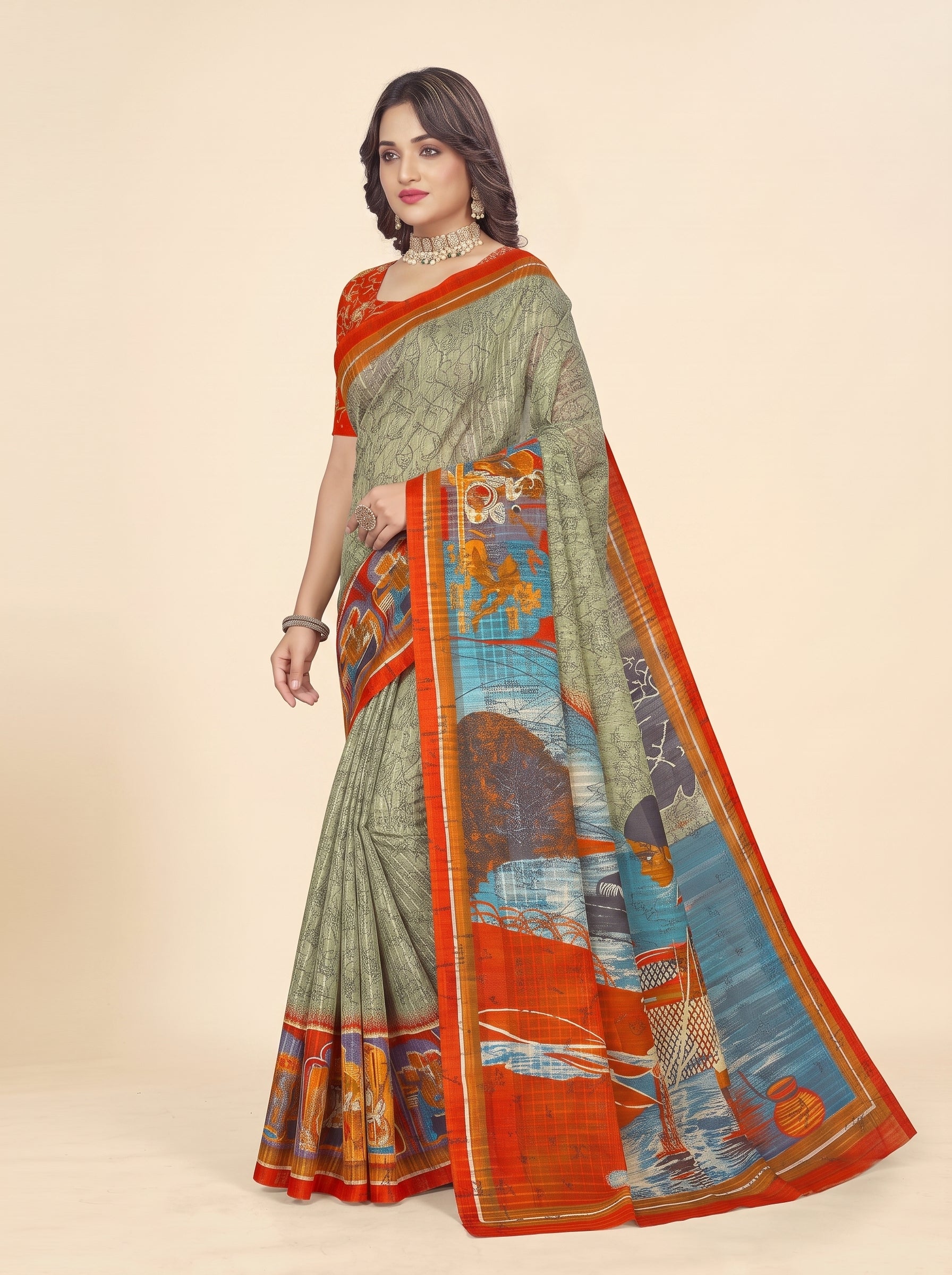 Side drape [sku:D.NO.56640]