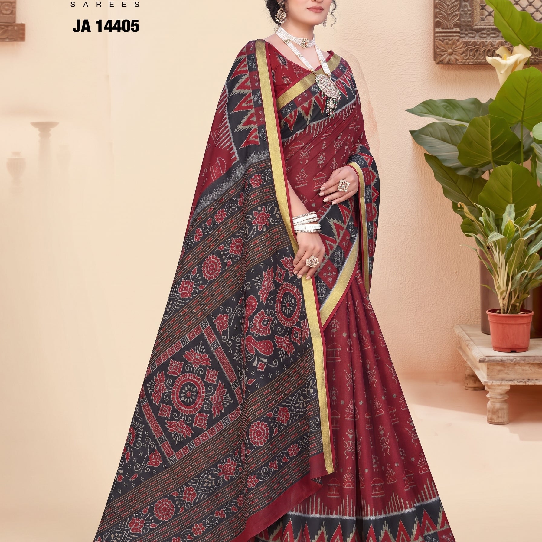 Side drape [sku:JA-14404]