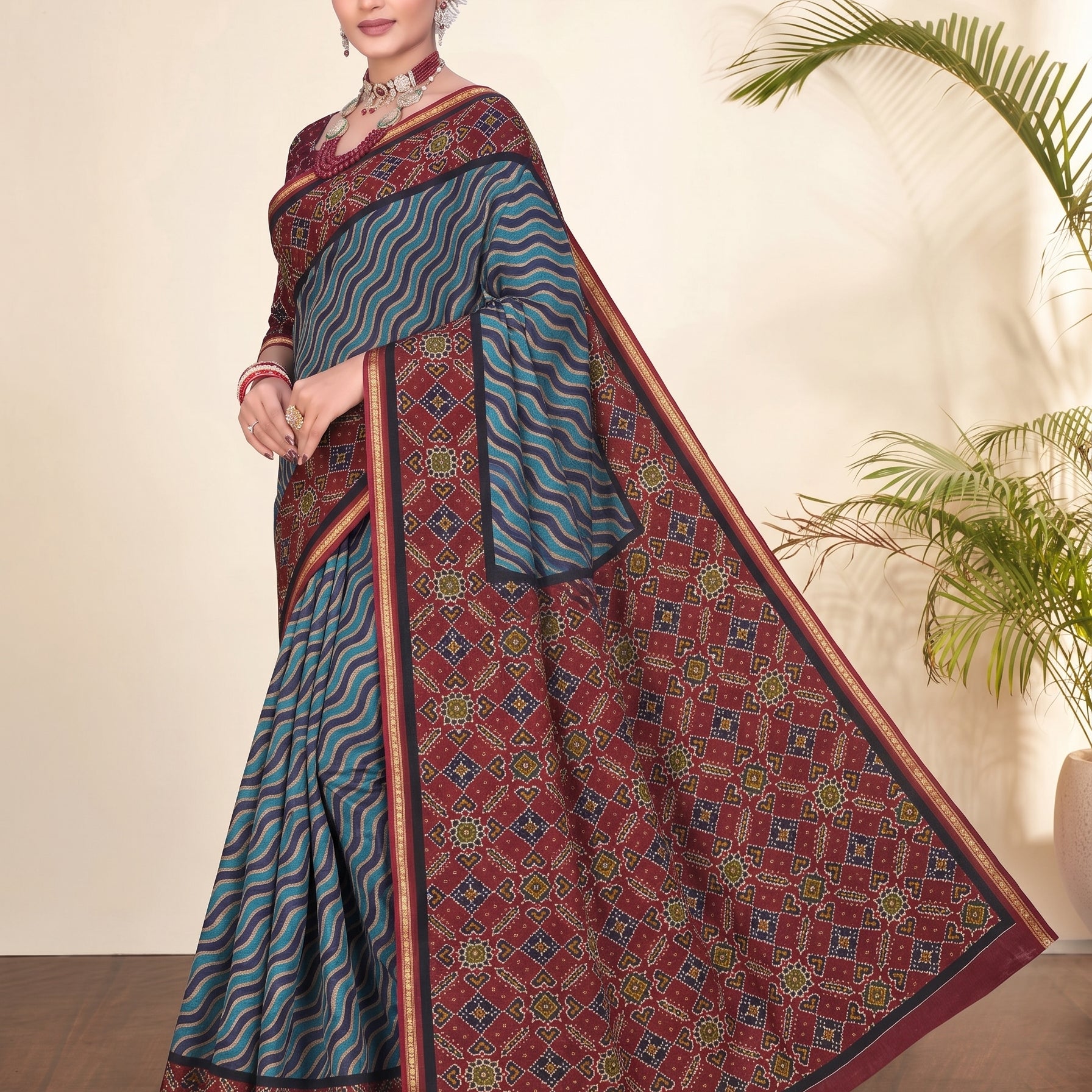 Side drape [sku:JA 14646]