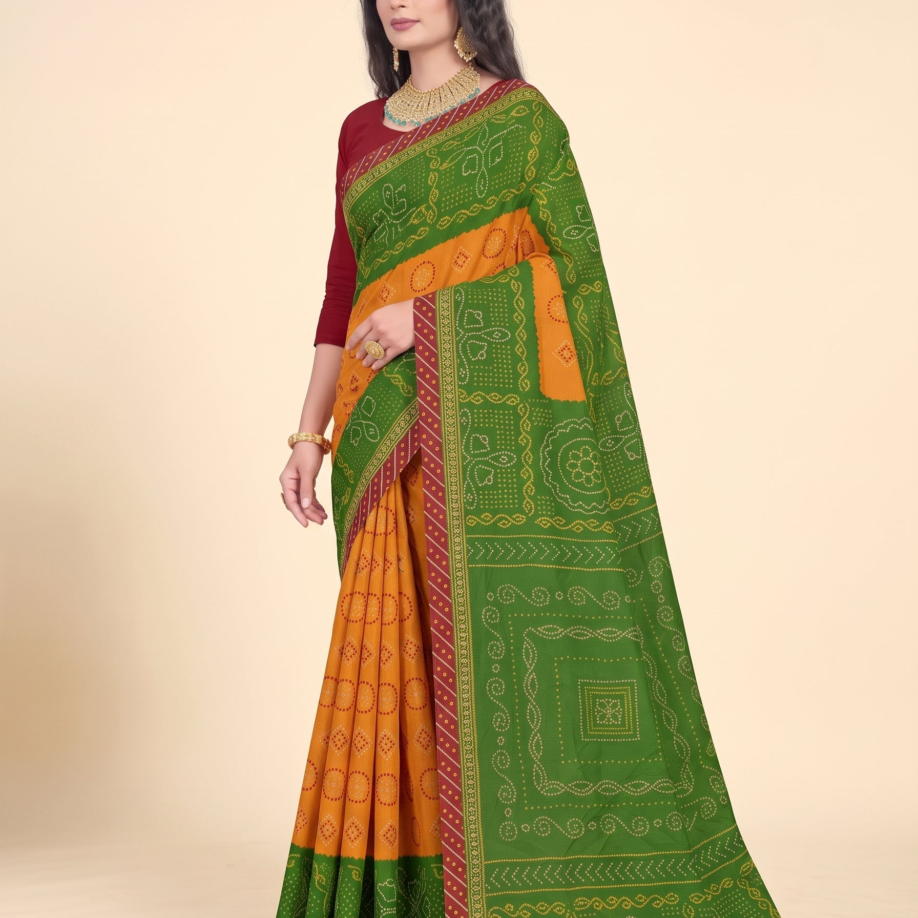 Side drape [sku:KN-15663]