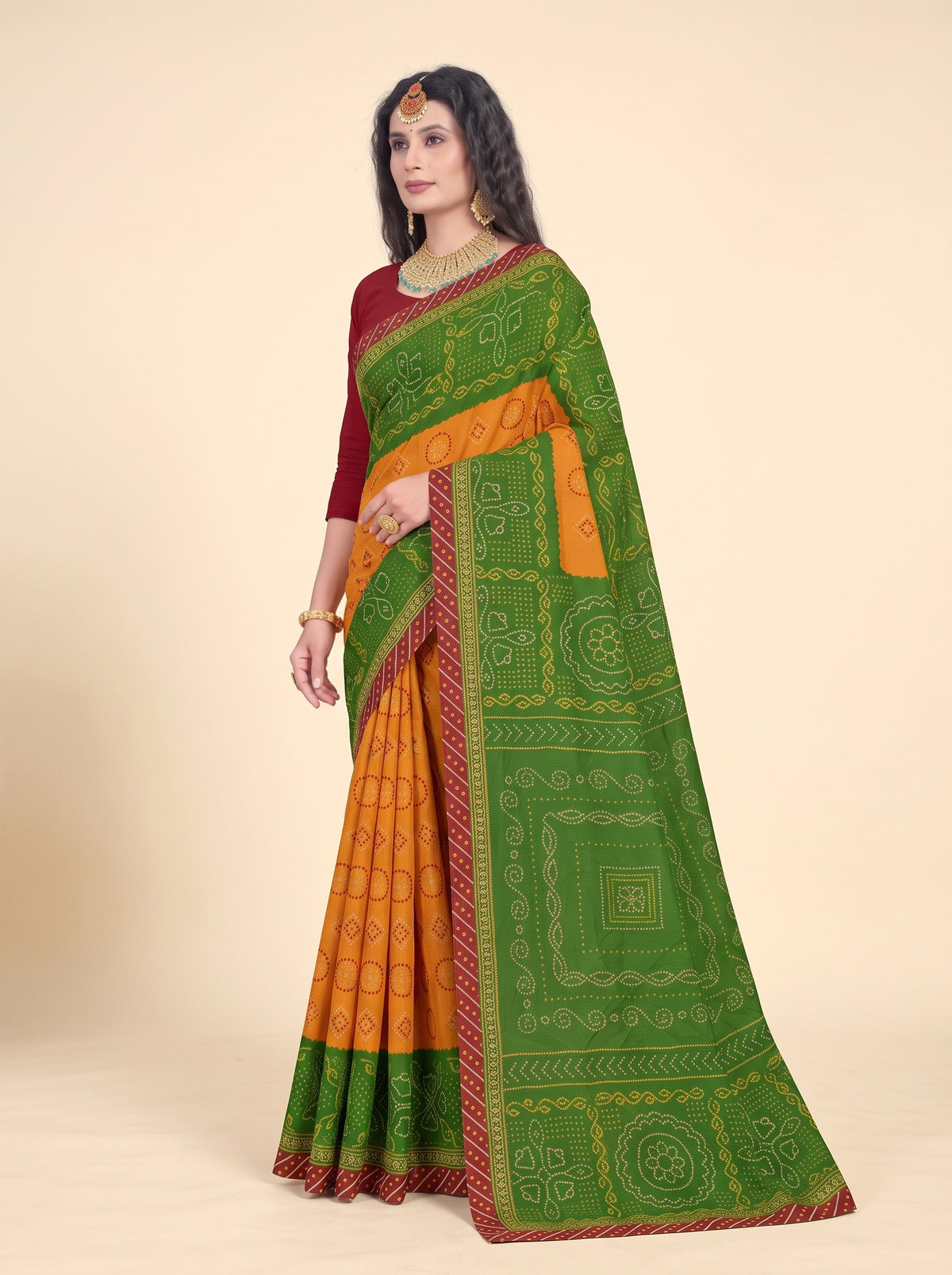 Side drape [sku:KN-15663]