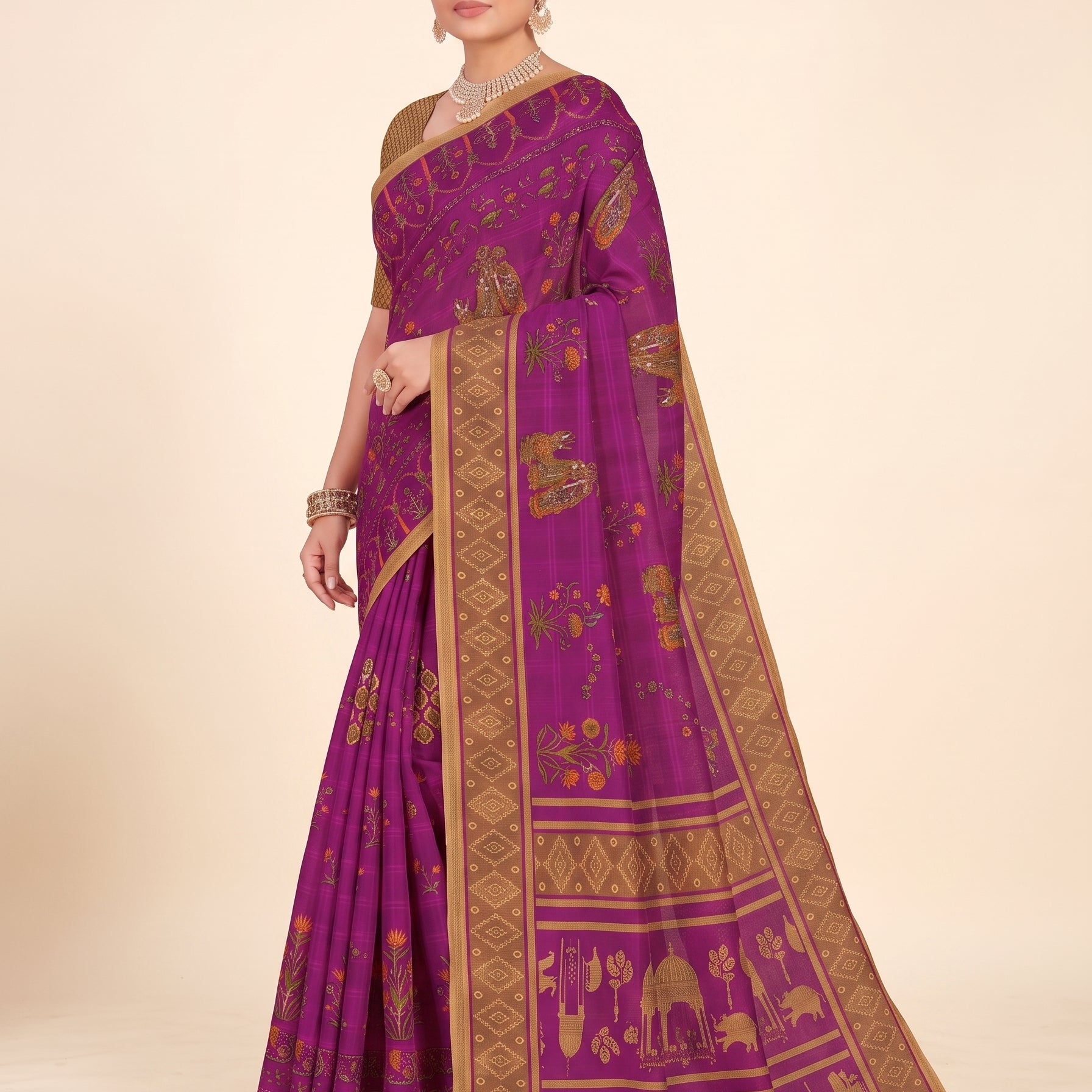 Side drape [sku:KN-70083]