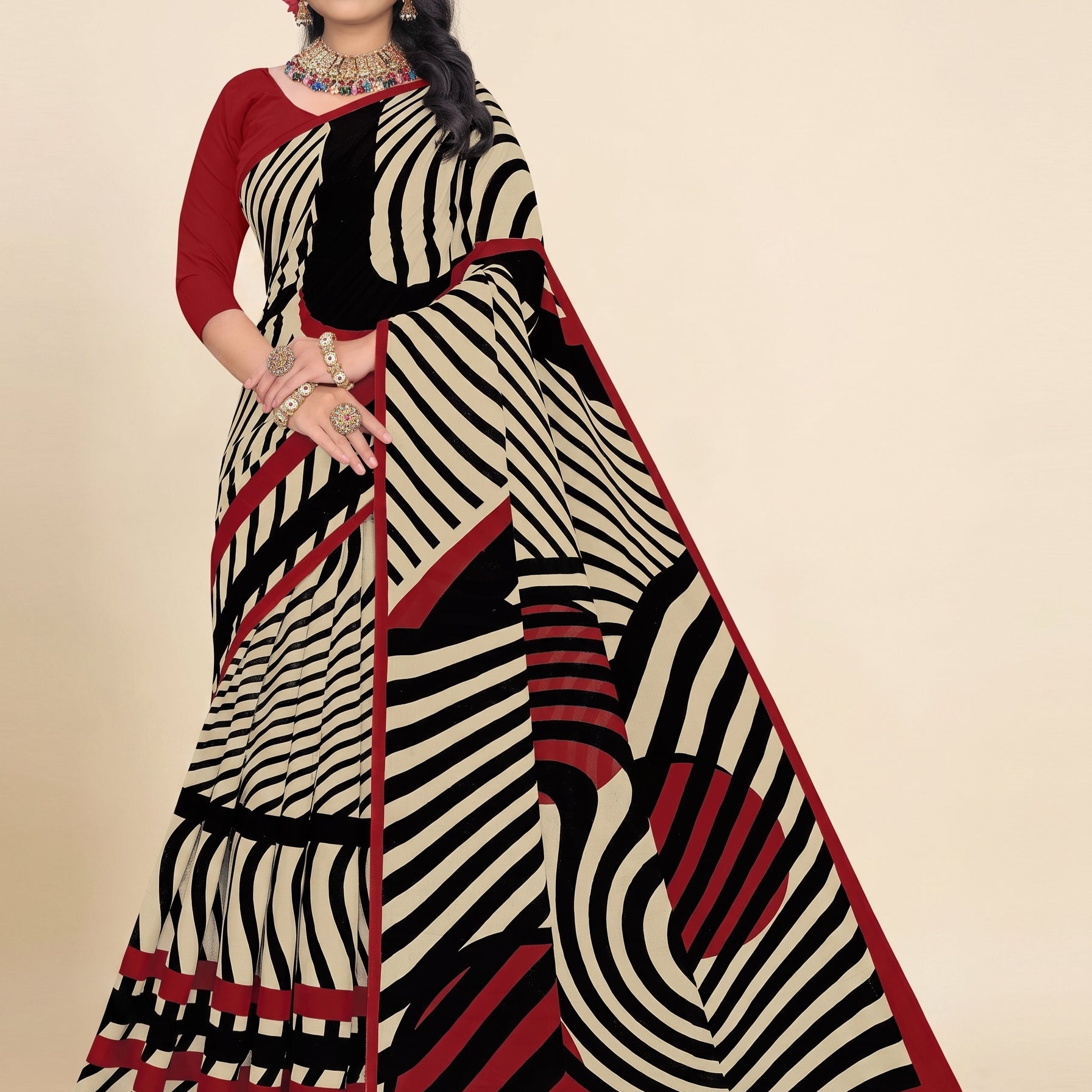 Side drape [sku:BV-23735]