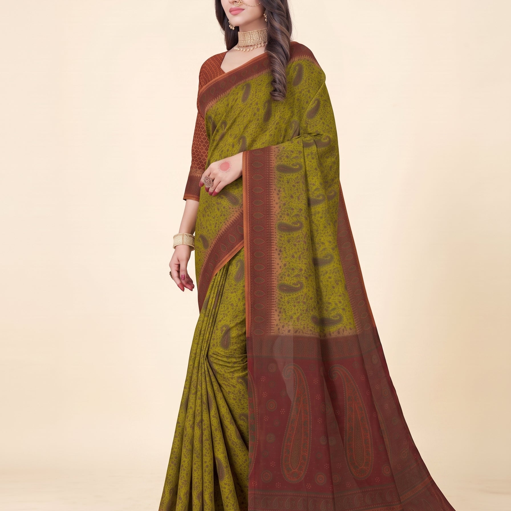 Side drape [sku:KN-15586]