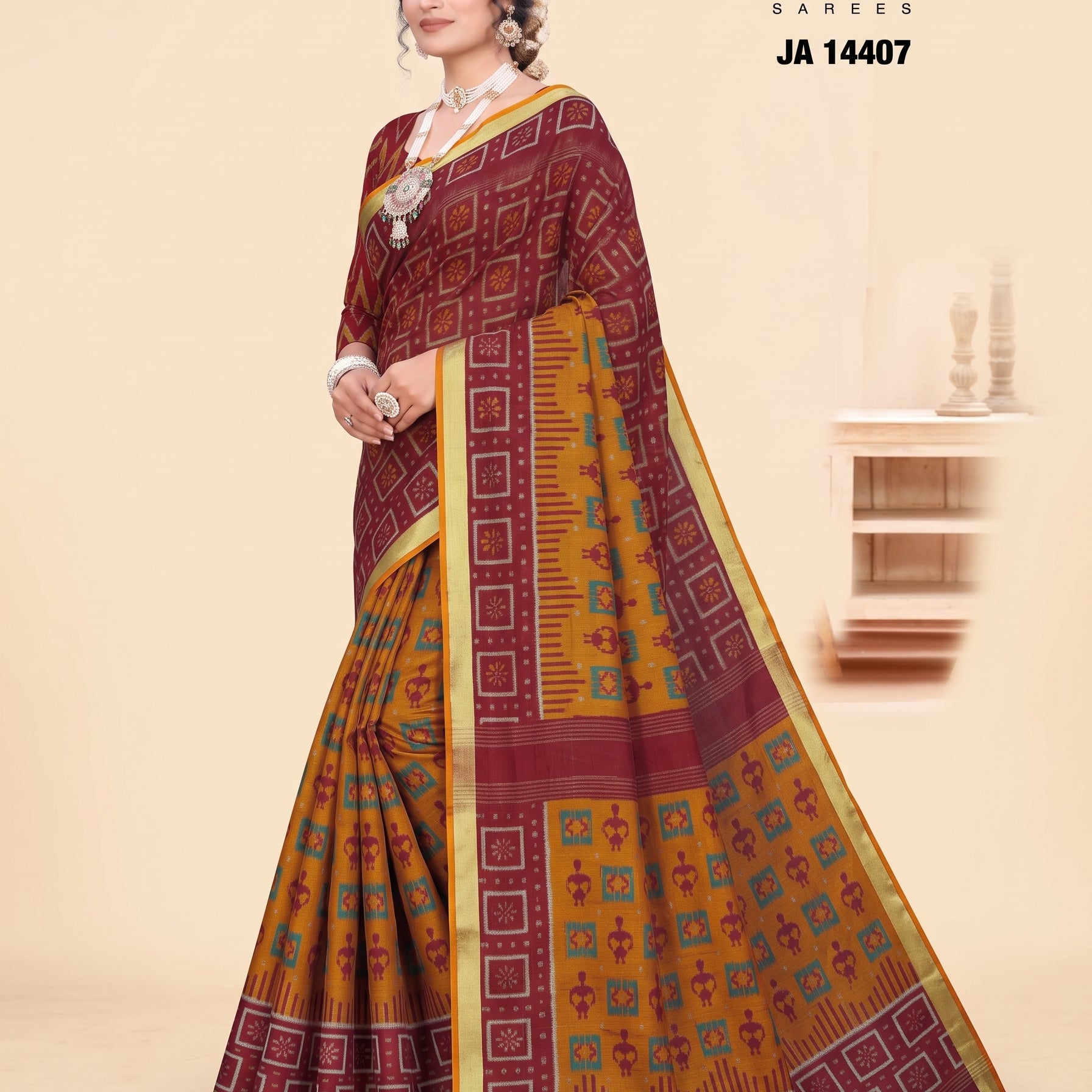Shared side drape [sku:JA-14407]