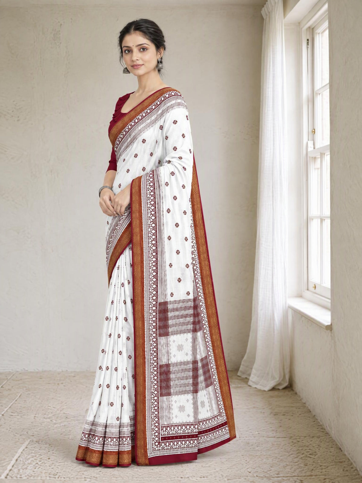 Side drape [sku:BV-23695A]