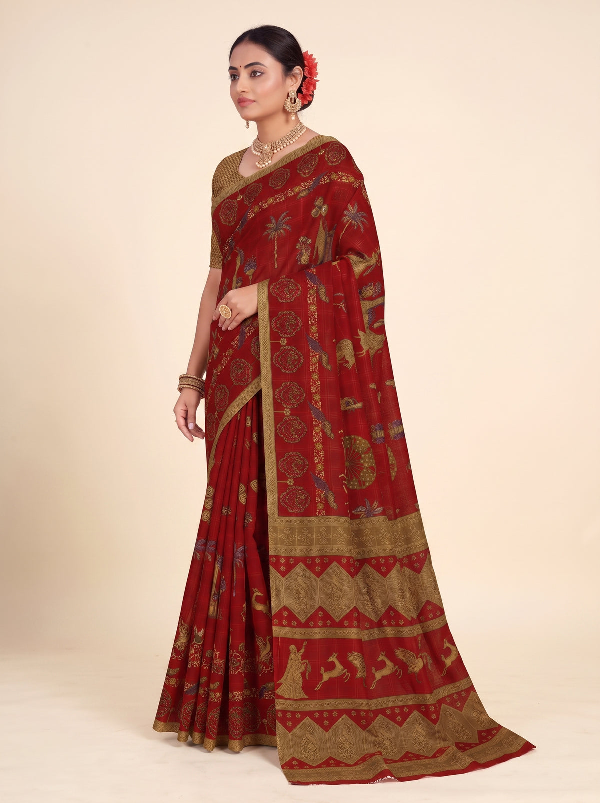 Side drape [sku:KN-70078]
