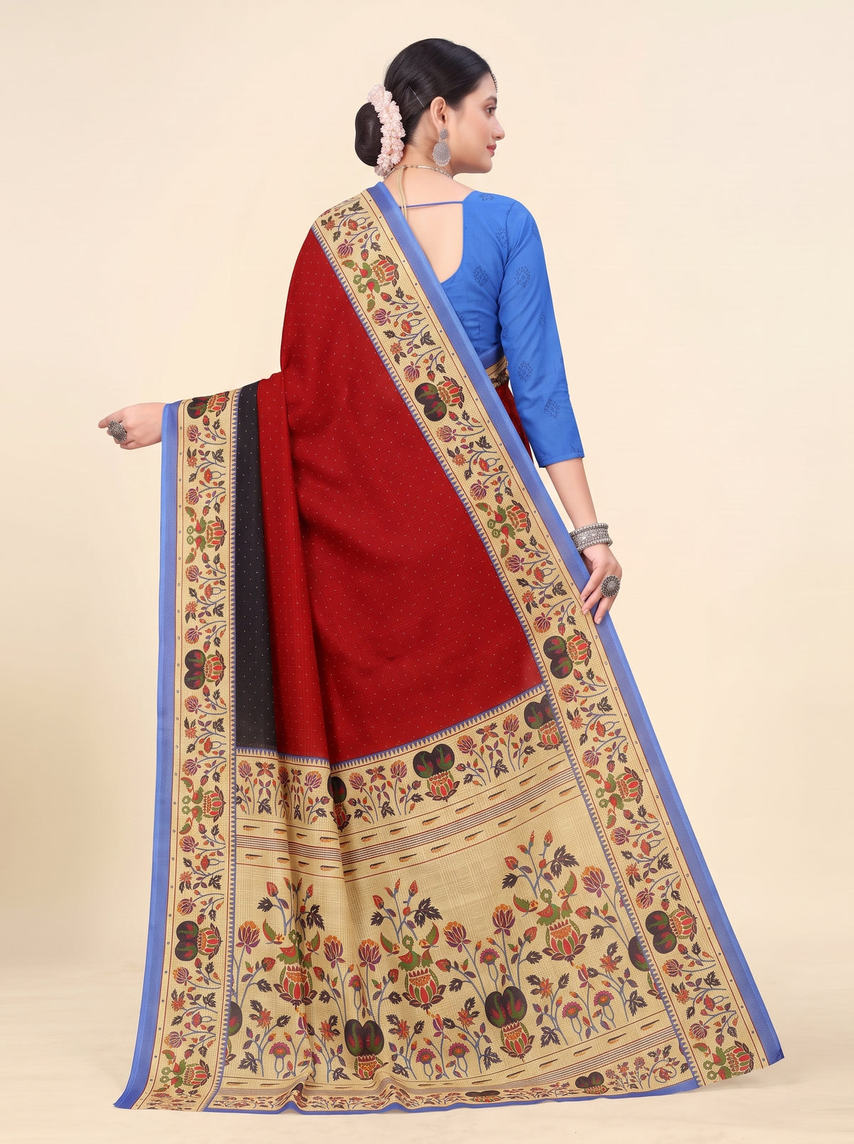 Back pallu [sku:KN-59273]