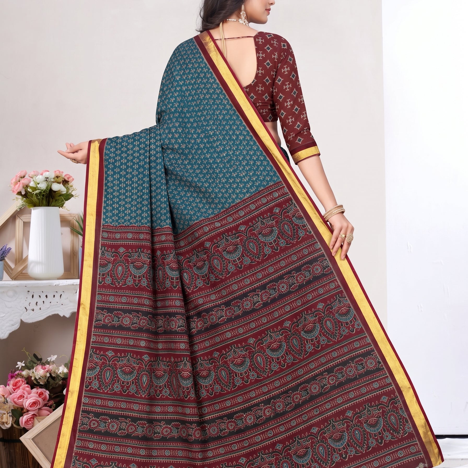 Back pallu