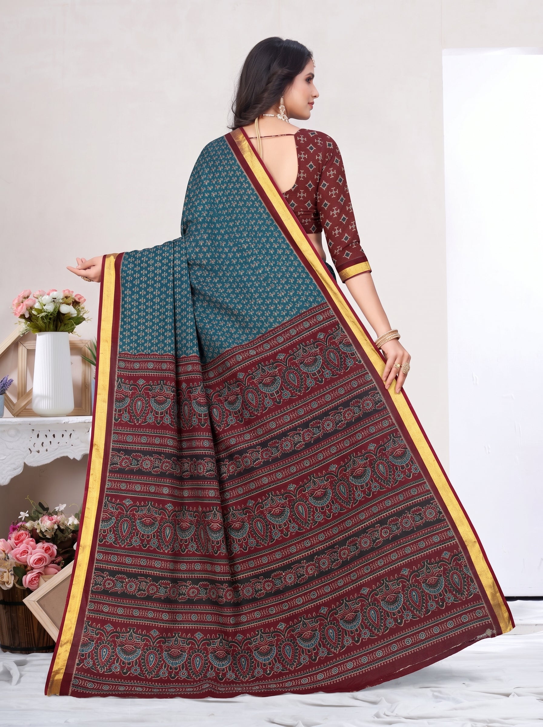 Back pallu