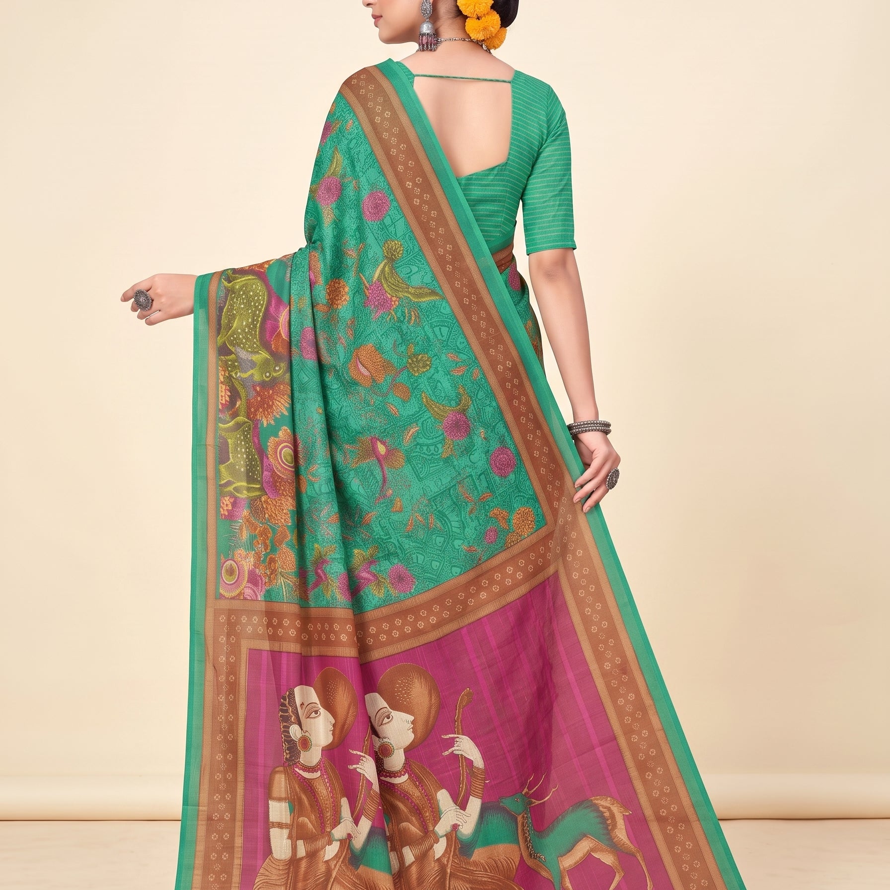 Back pallu [sku:KN-63992]