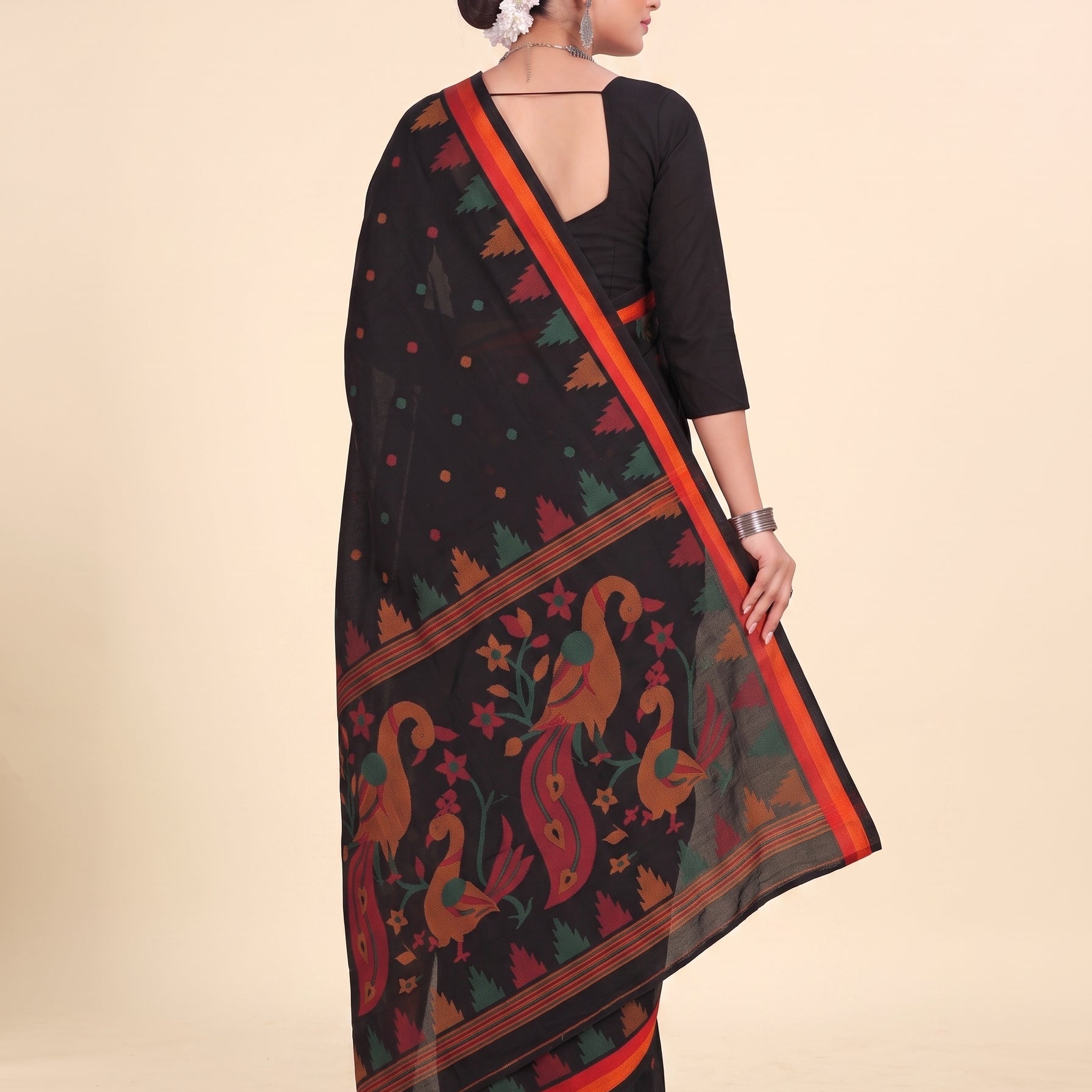 Back pallu [sku:KN-50833]