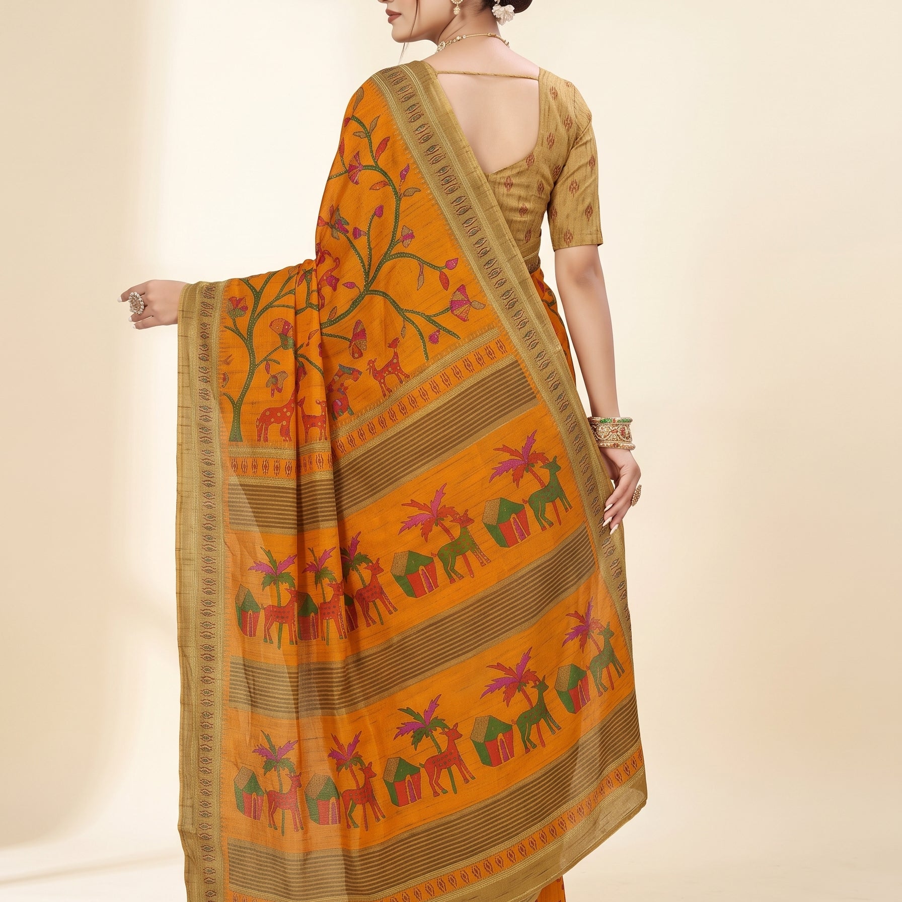 Back pallu [sku:KN-46861]