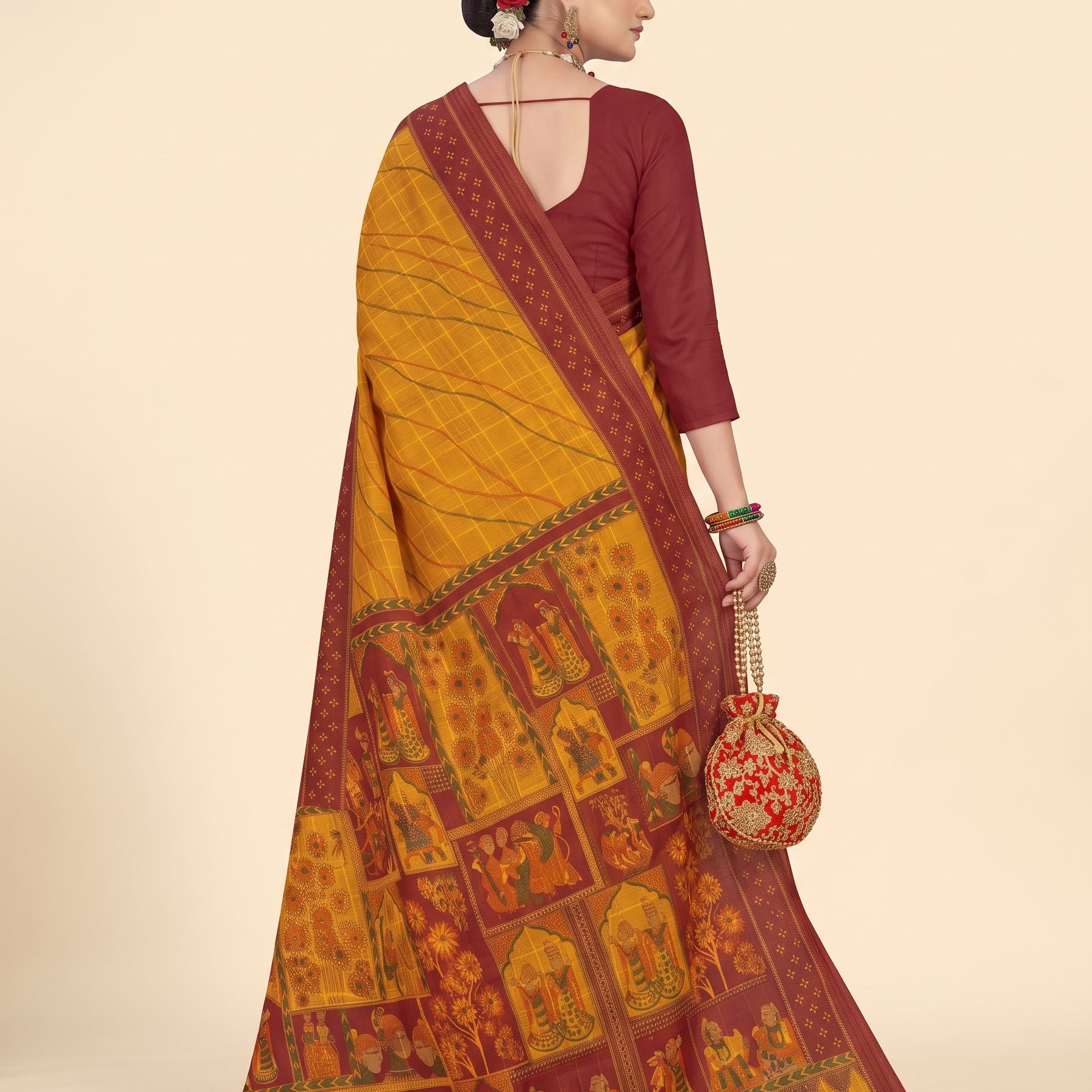 Back pallu [sku:BV-24934]