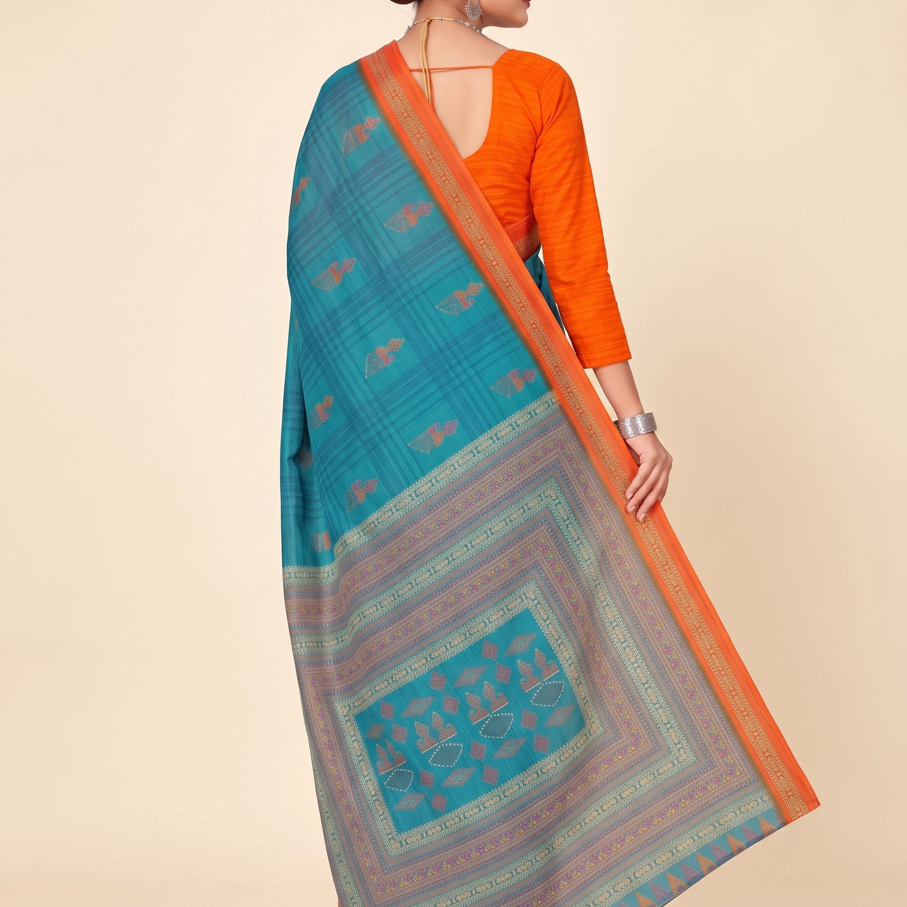 Back pallu [sku:KN-50653]