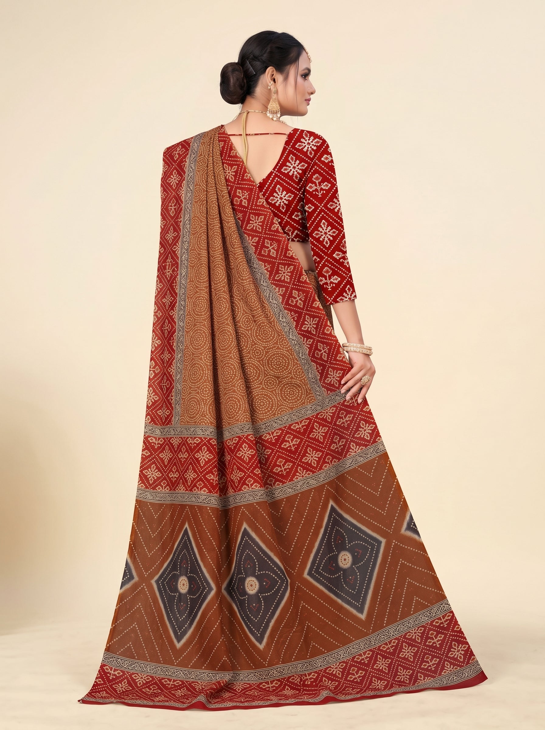 Shared back pallu [sku:KN-64610]