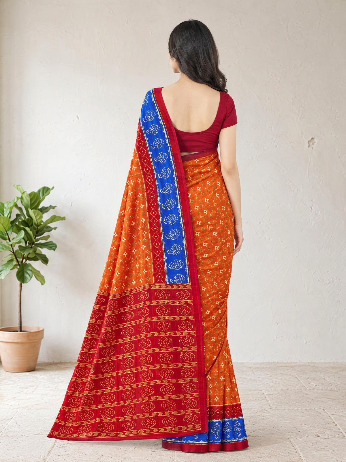 Back pallu [sku:D.NO.61107]