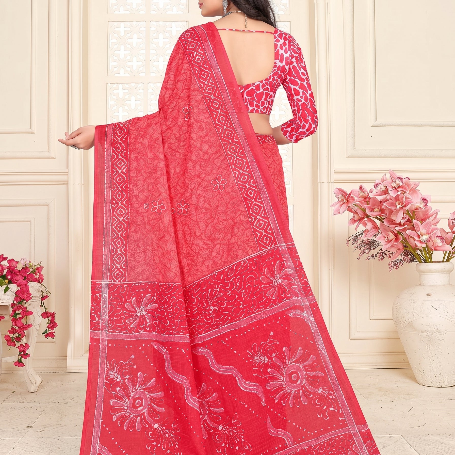 Back pallu