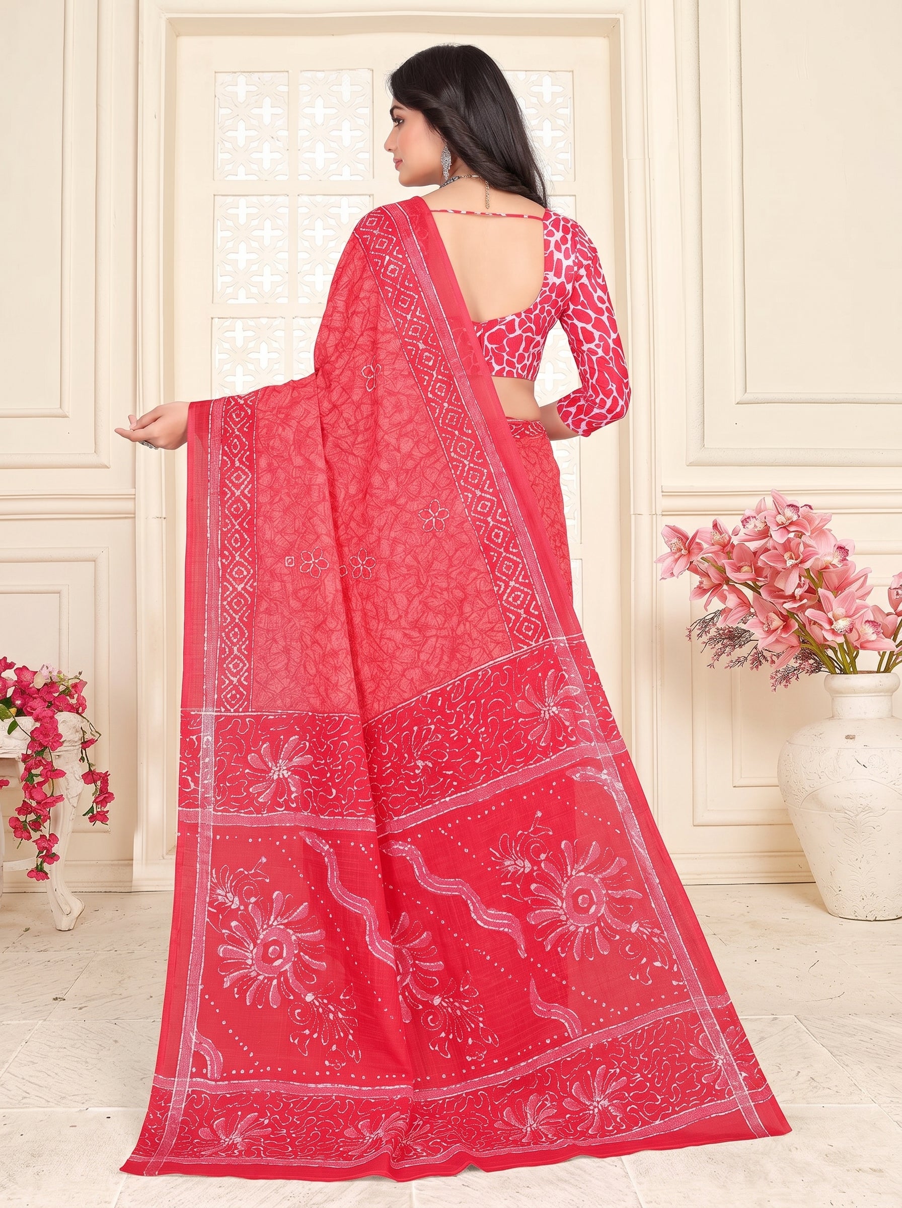 Back pallu