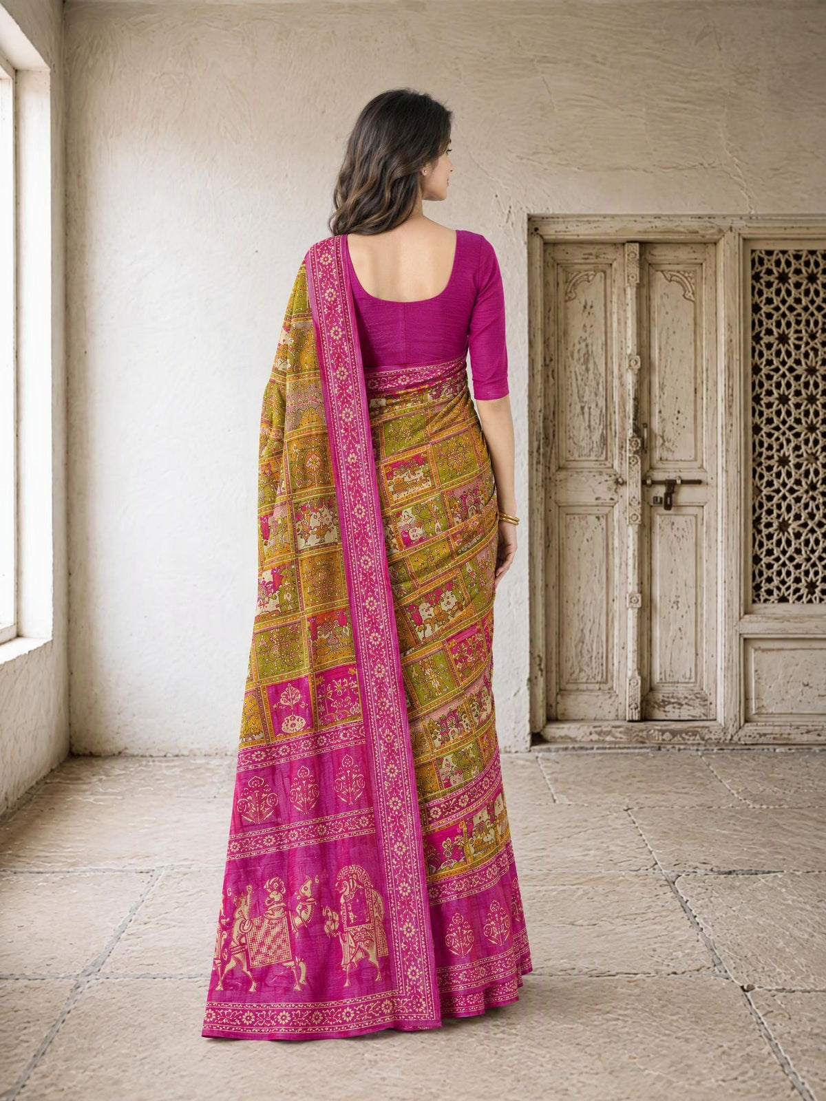 Back pallu [sku:BV-26145]