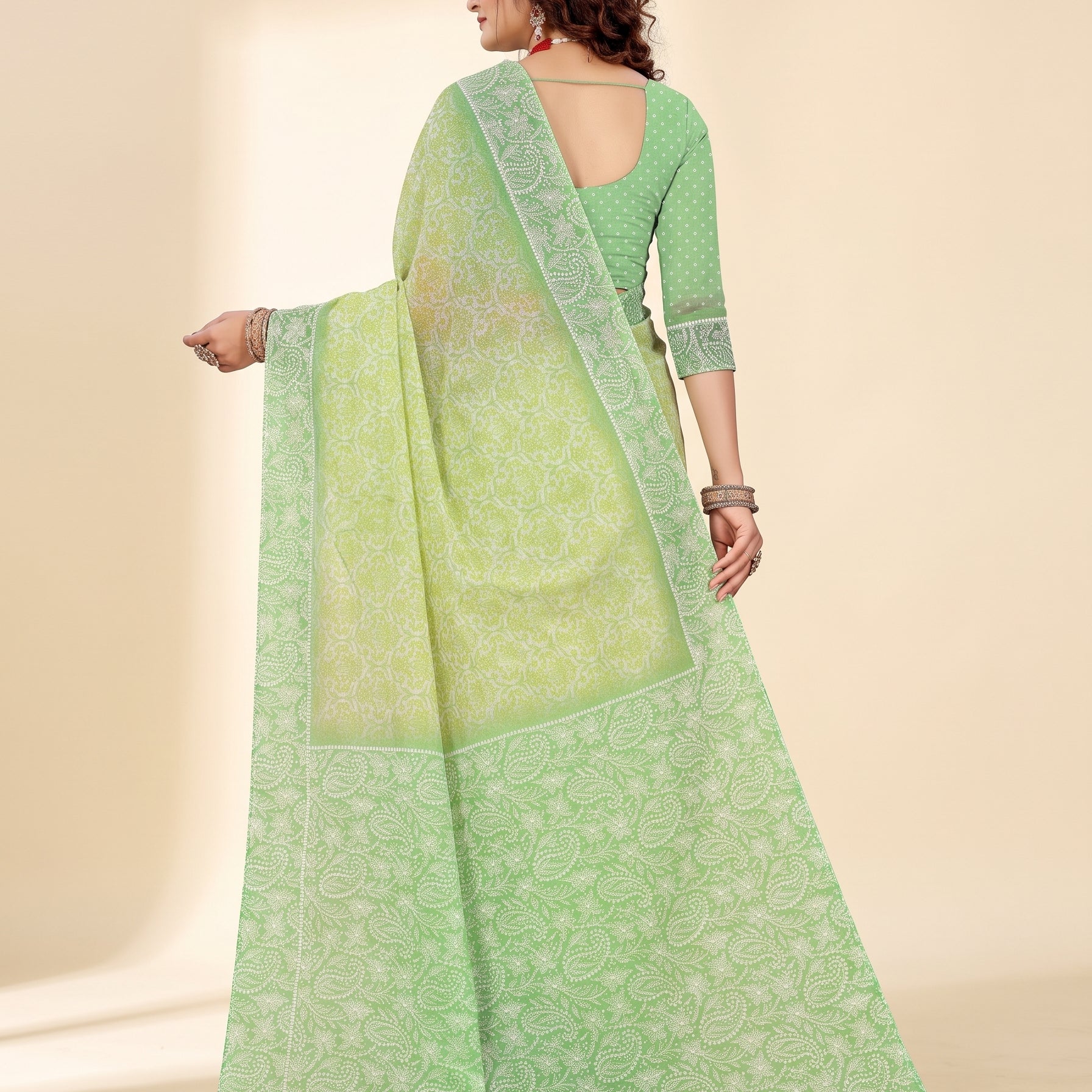Shared back pallu [sku:D.NO.47353]