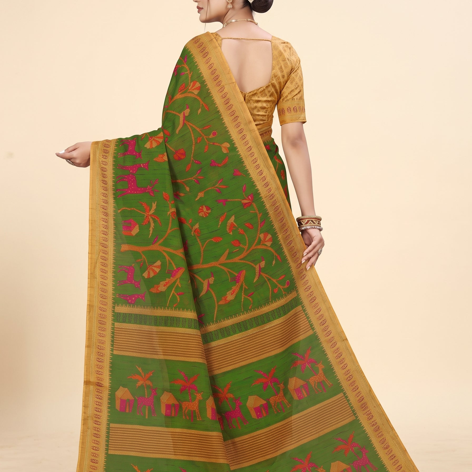 Back pallu [sku:KN-46863]